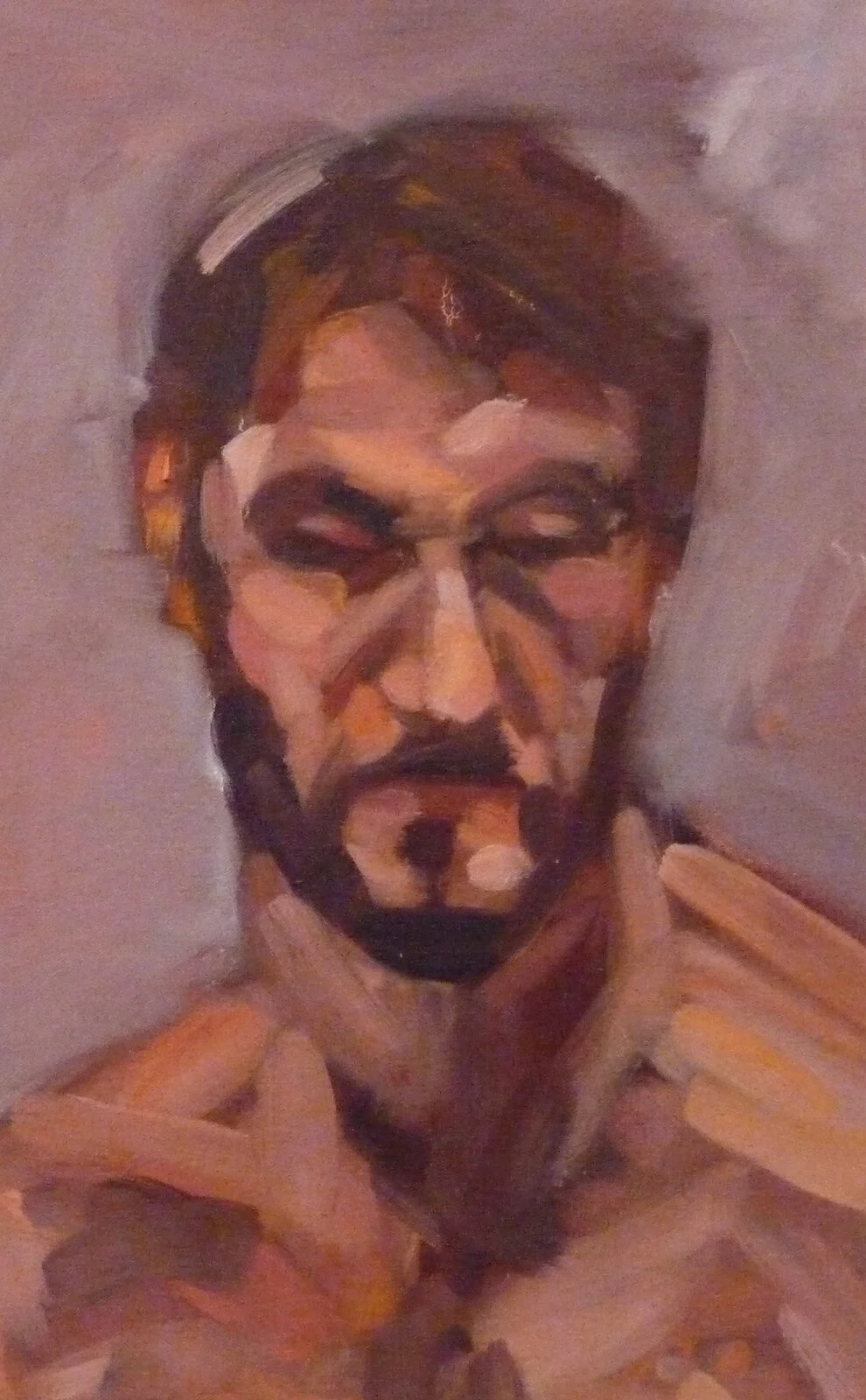 Oil on canvas, Mar ’09, NYSS, 450 x 600mm