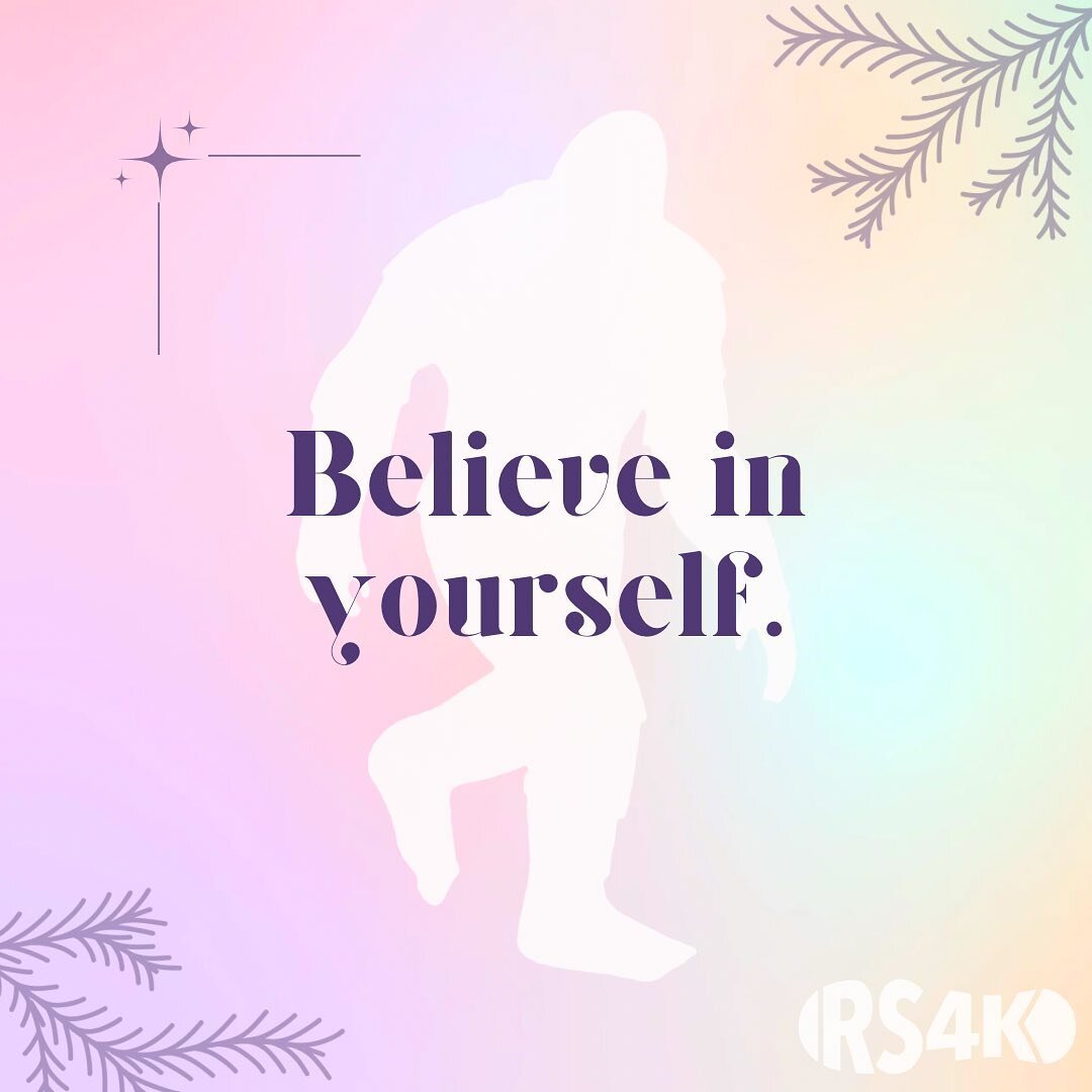 ✨ Reposting an oldie but a goodie. ✨ 
You are strong, smart, and capable enough to do whatever it is you&rsquo;ve been wanting to try. Who better than you to give it a real shot&mdash;you magical creature, you? 🌲💪🏼

💜 Find out more about our #GoG