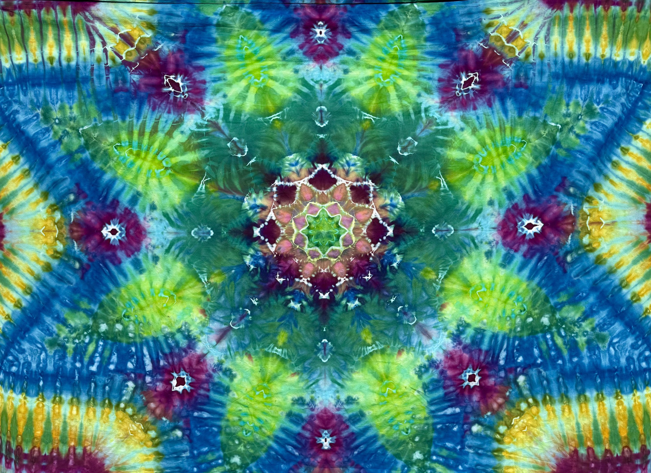 Spring cosmic portal tapestry