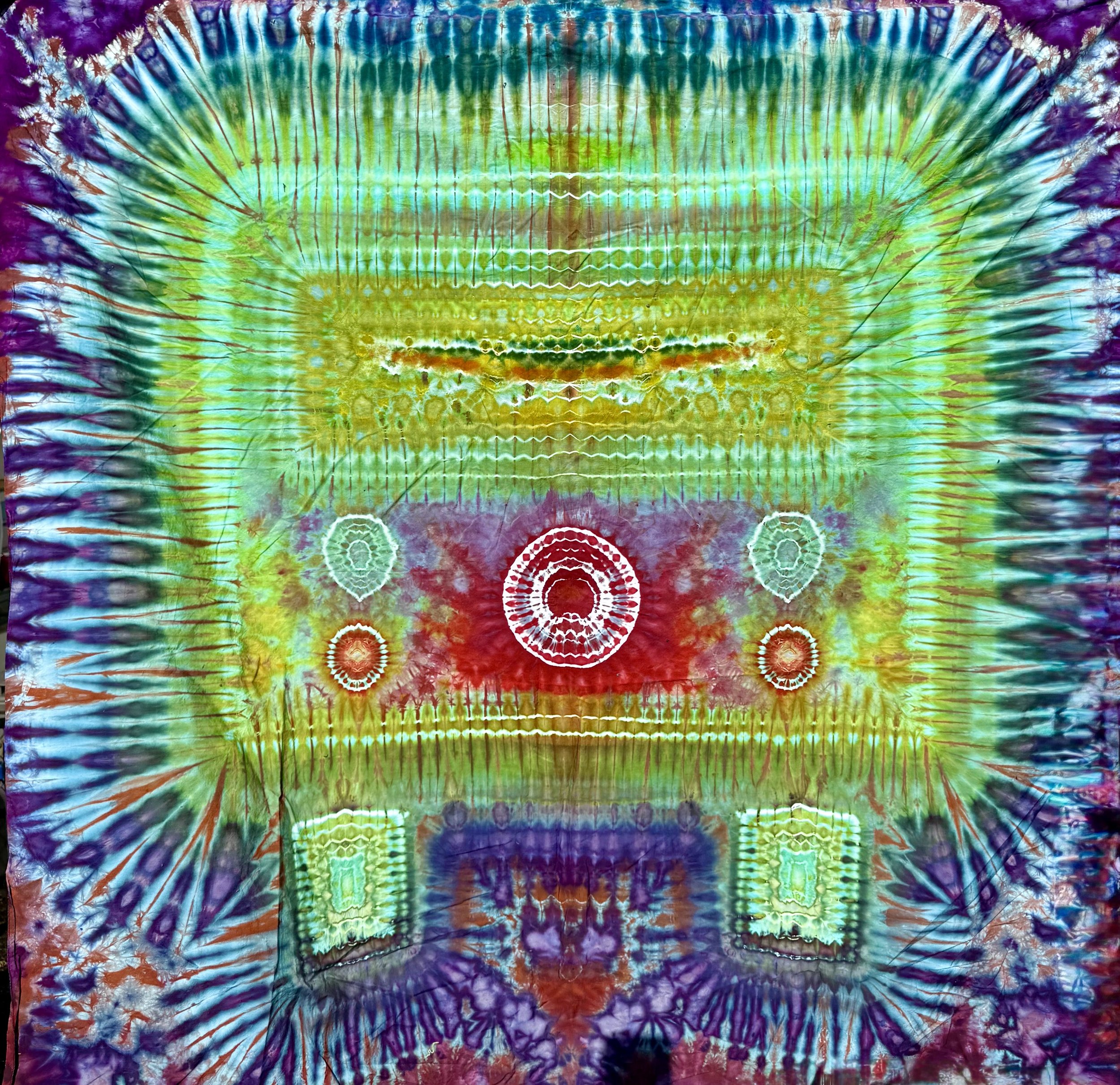 Magic bus tapestry