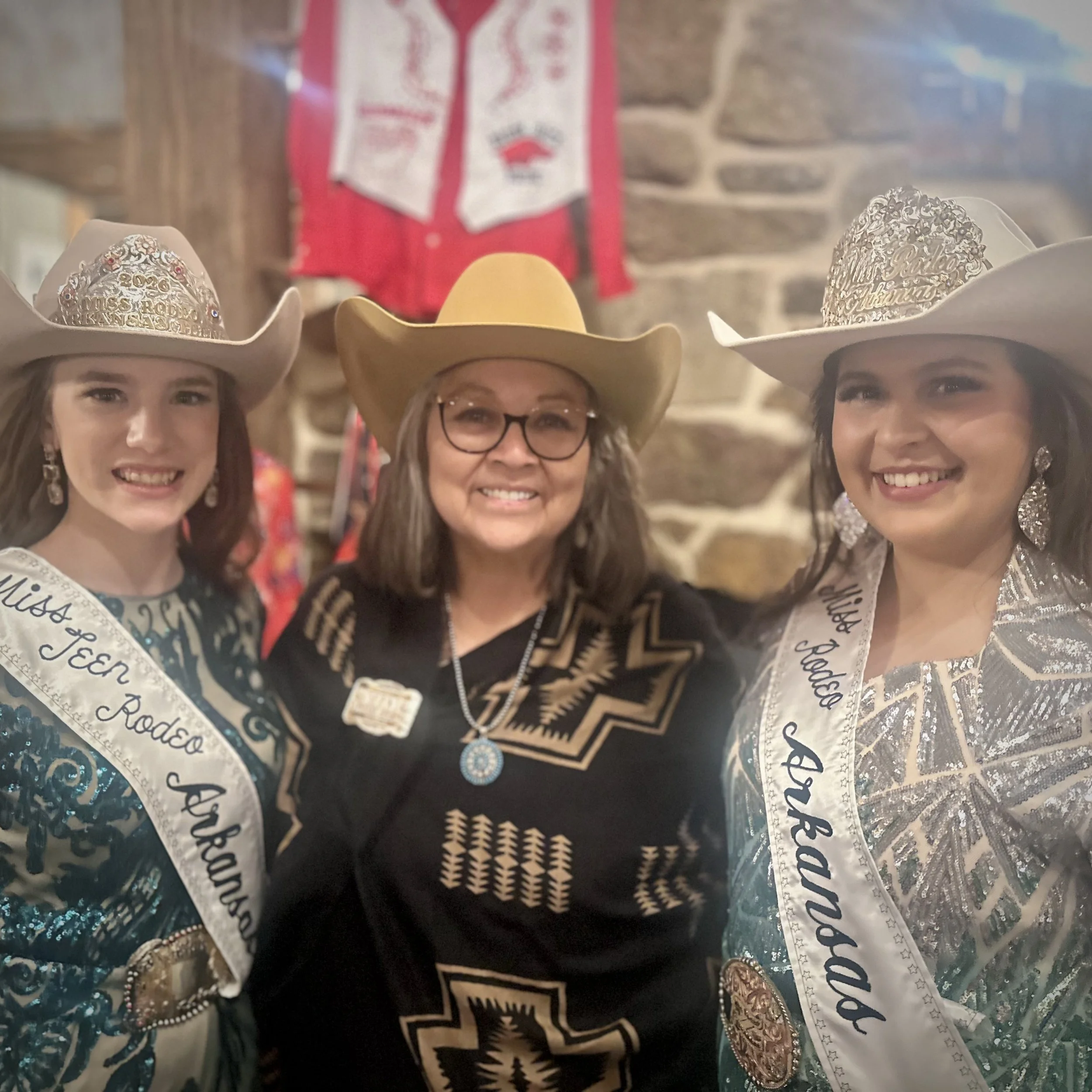 Photo of Ava Ruth Fields, Jo Carson and Falyn Cordeiro