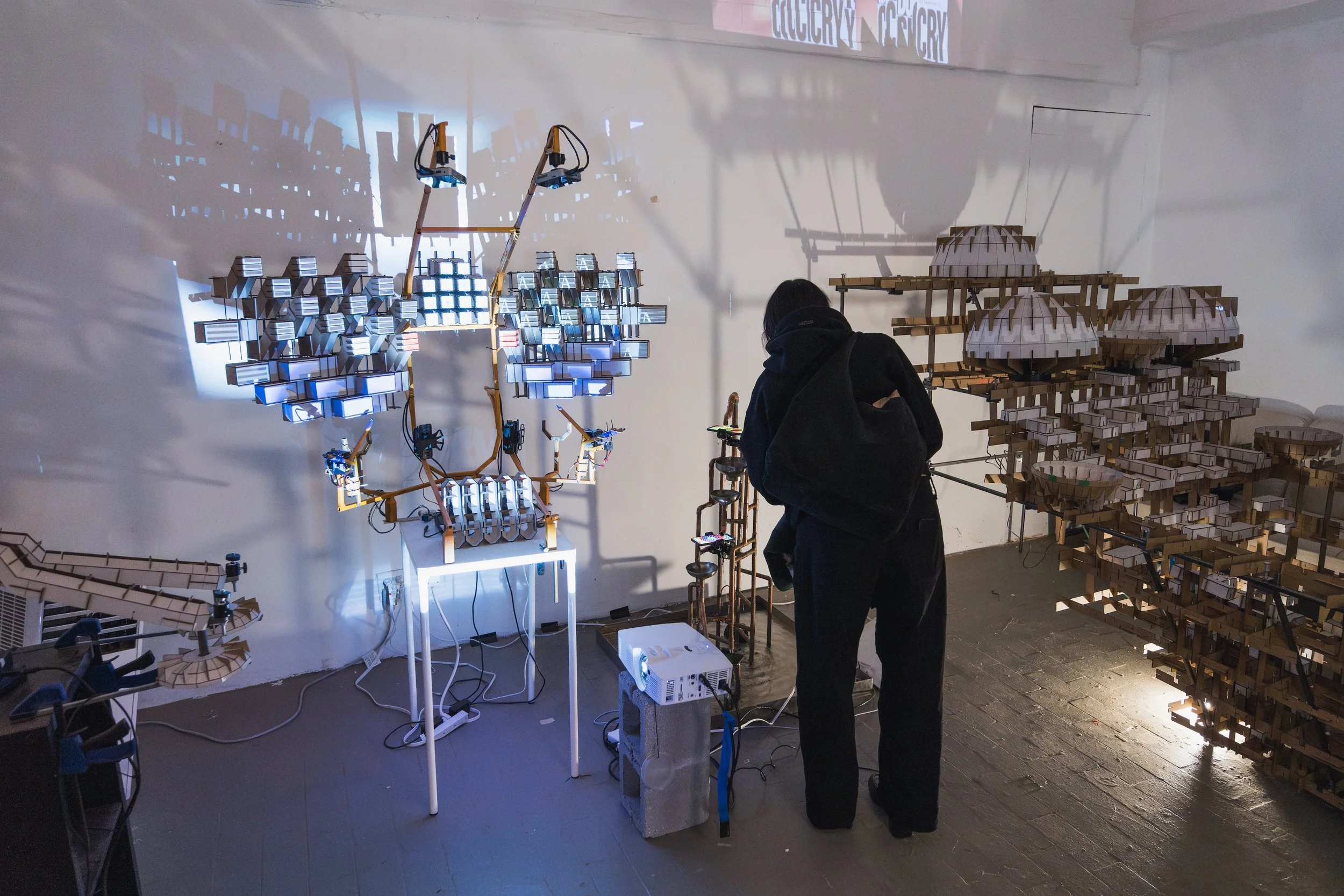  Yehwan Song, studio space, 2025 (photo by Joel Jares) 