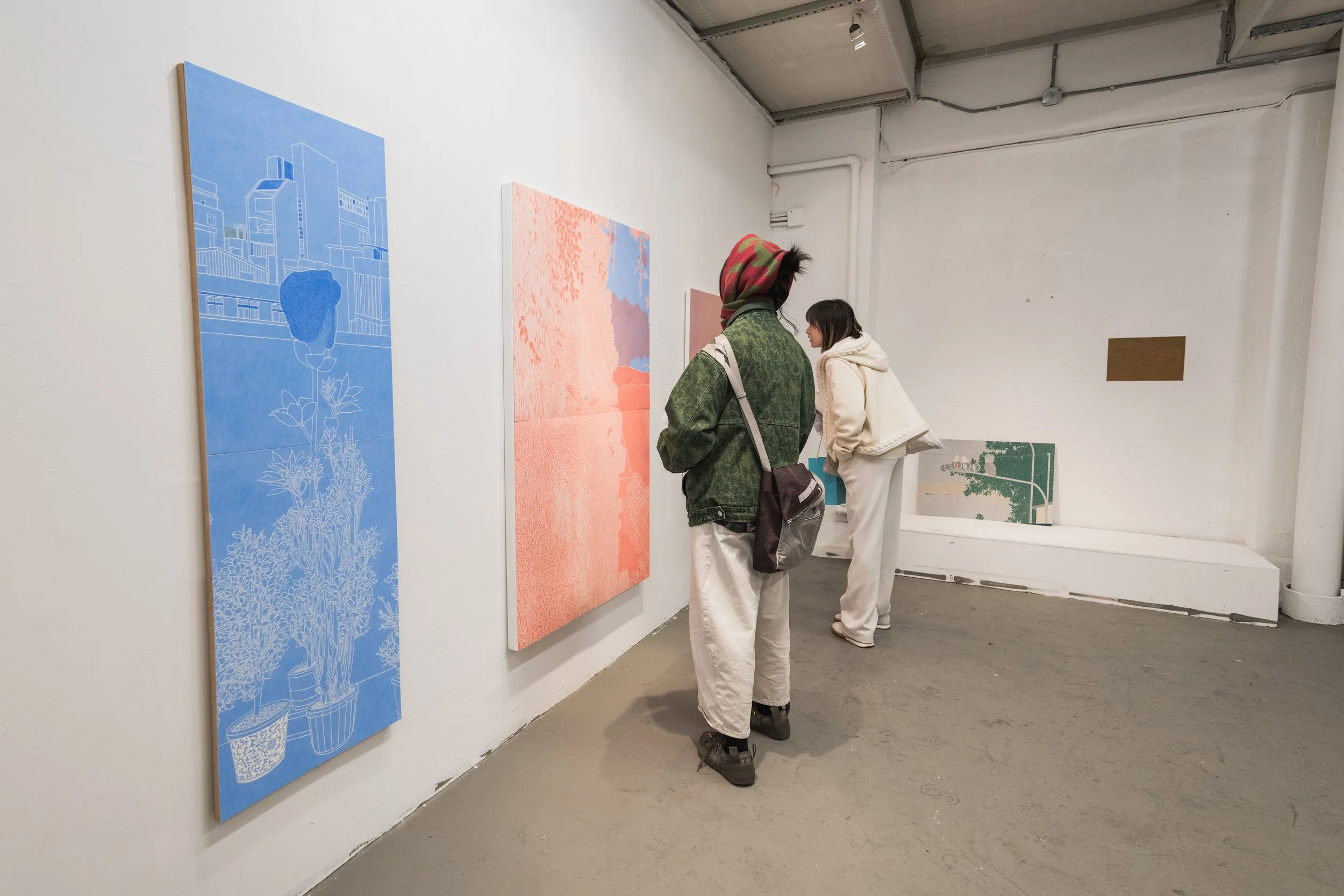  Timothy Bair, studio space, 2025 (photo by Joel Jares) 