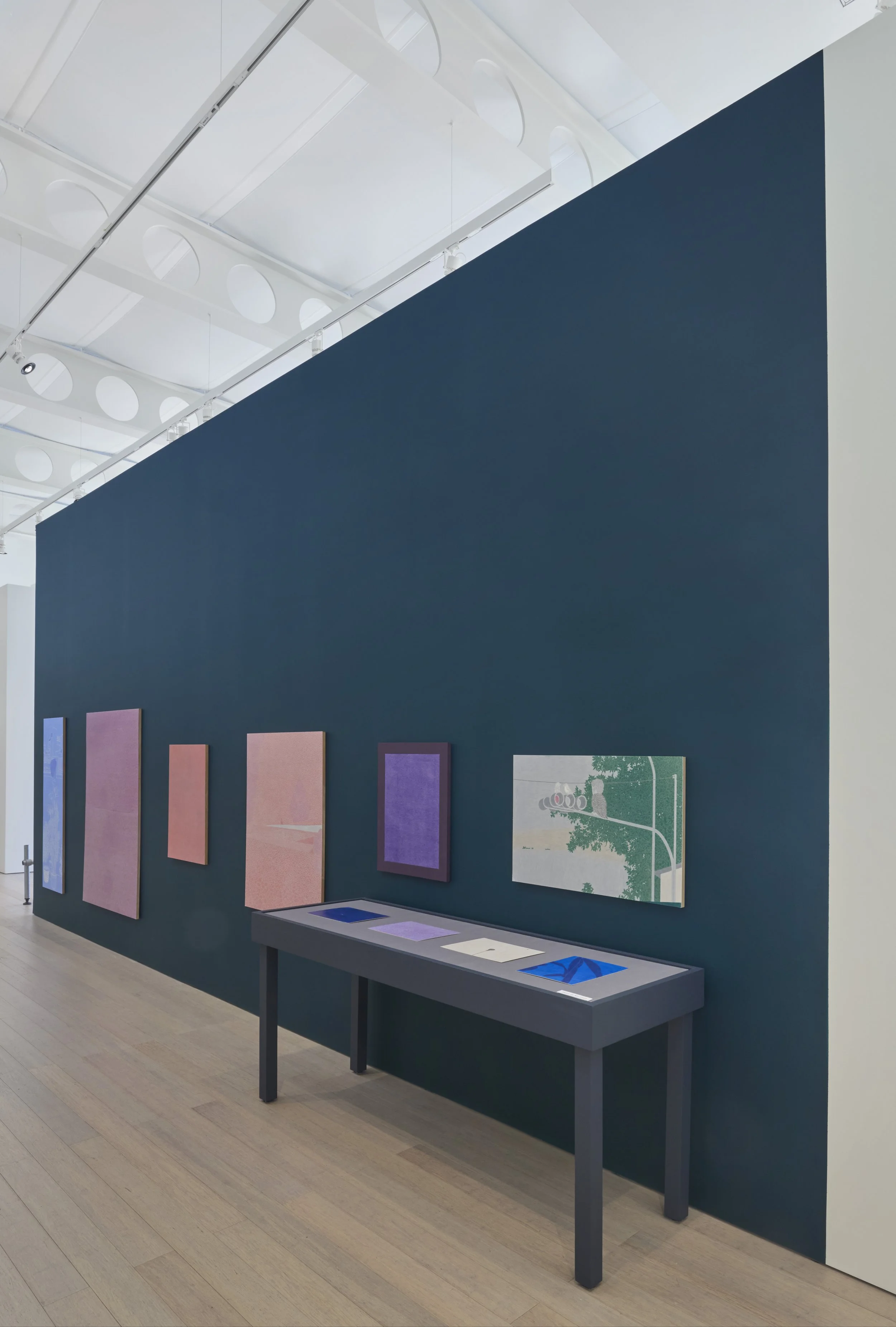 artwork on display in a gallery