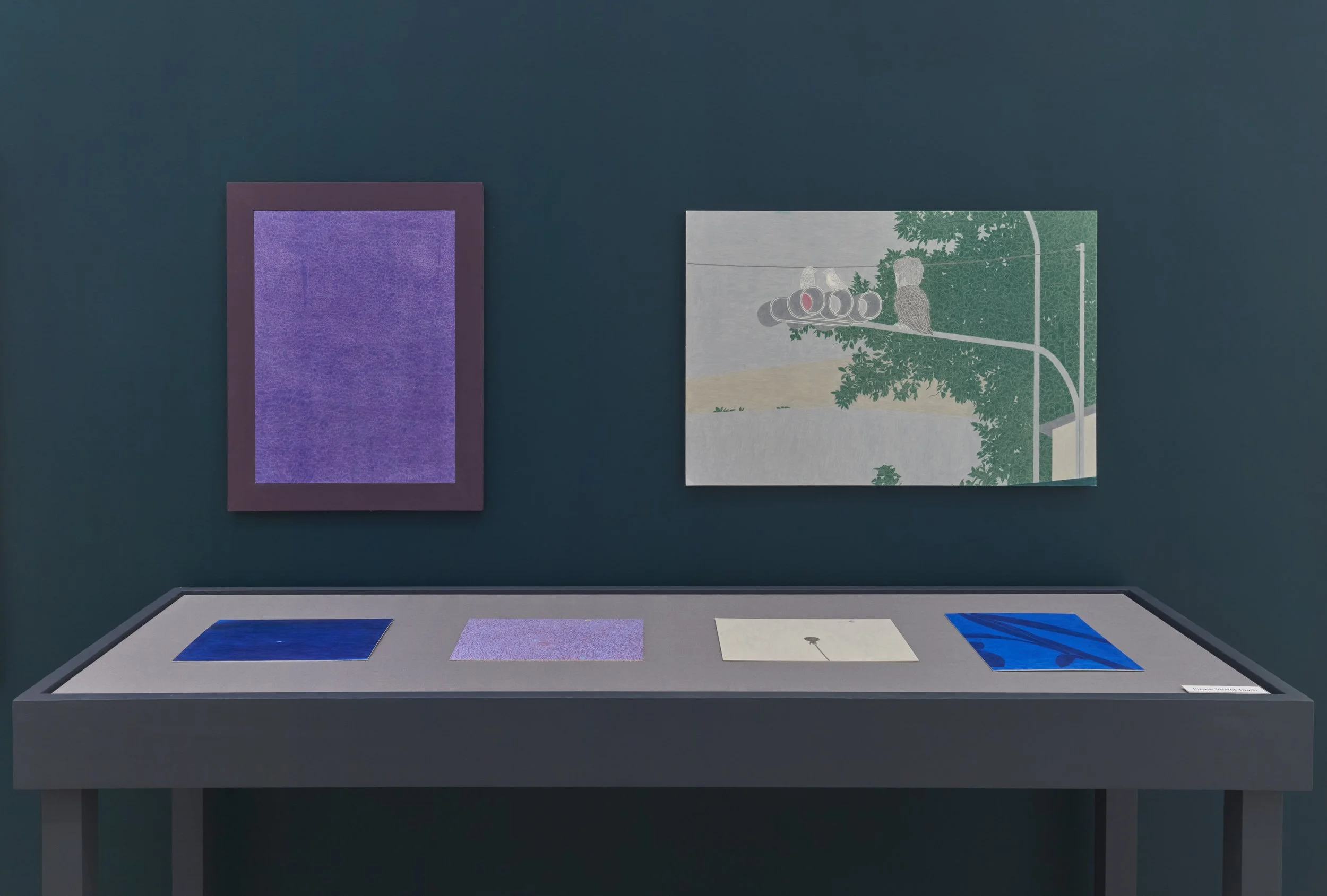 artwork on display in a gallery
