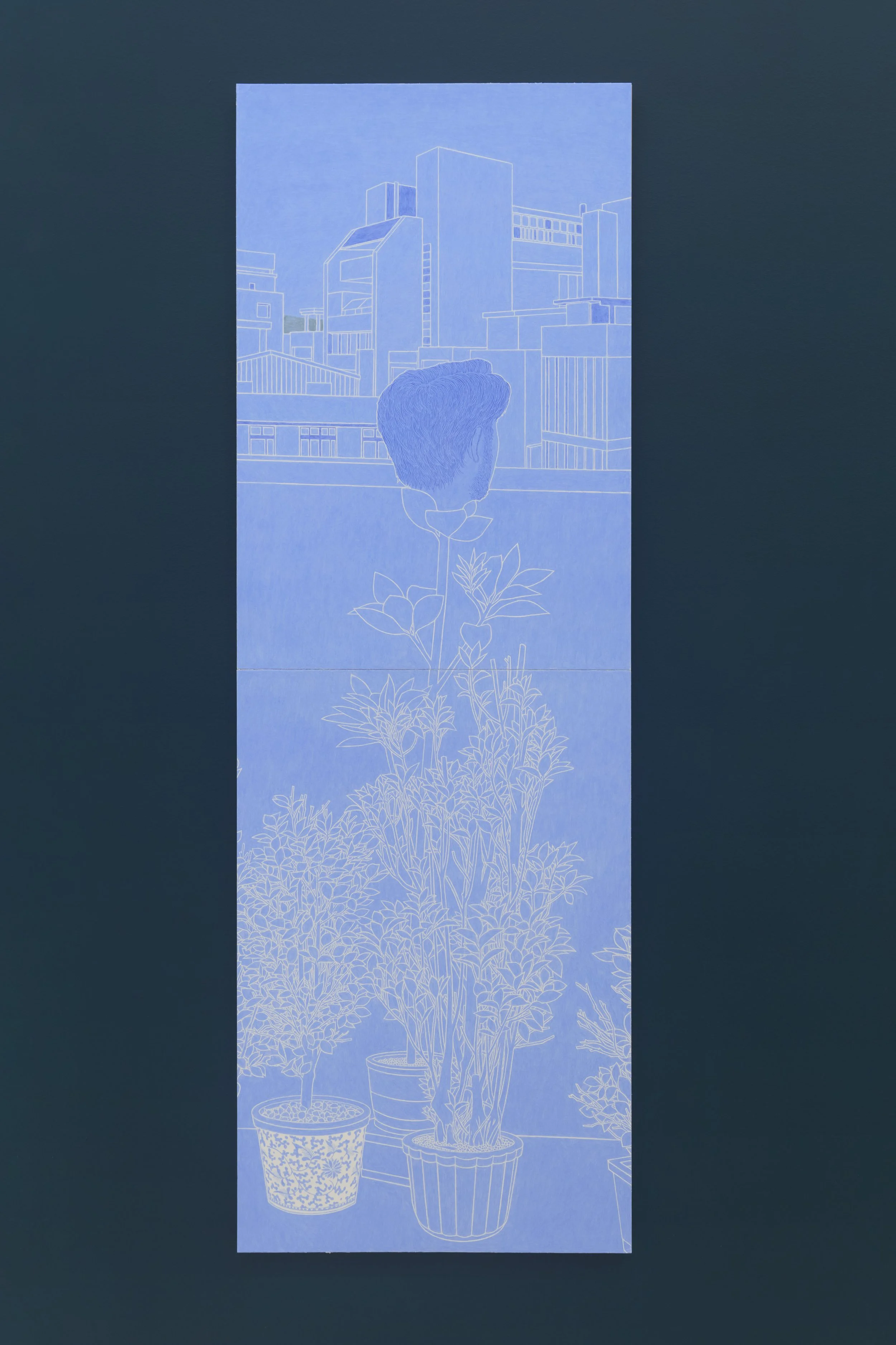artwork on display in a gallery