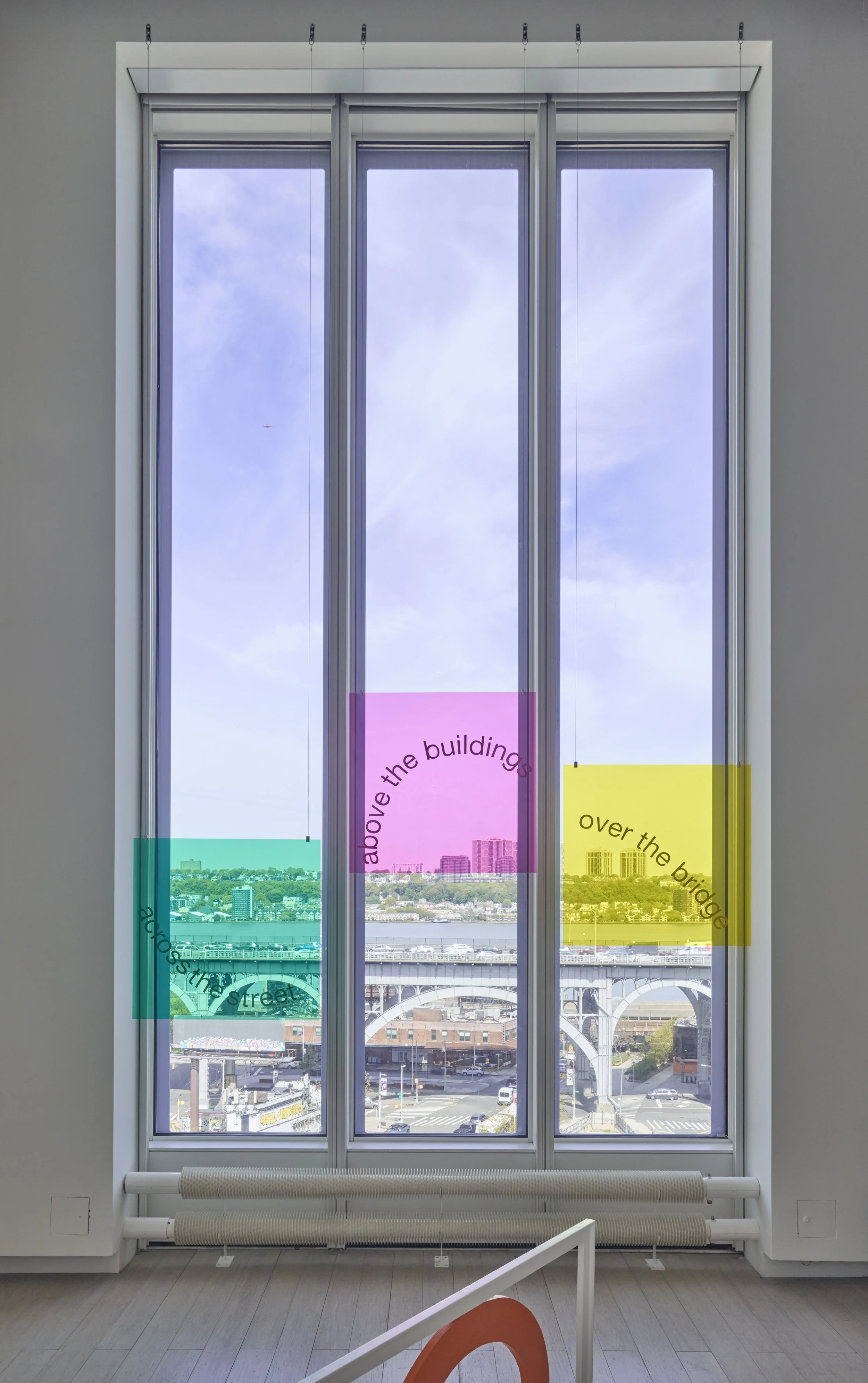 artwork on display in gallery