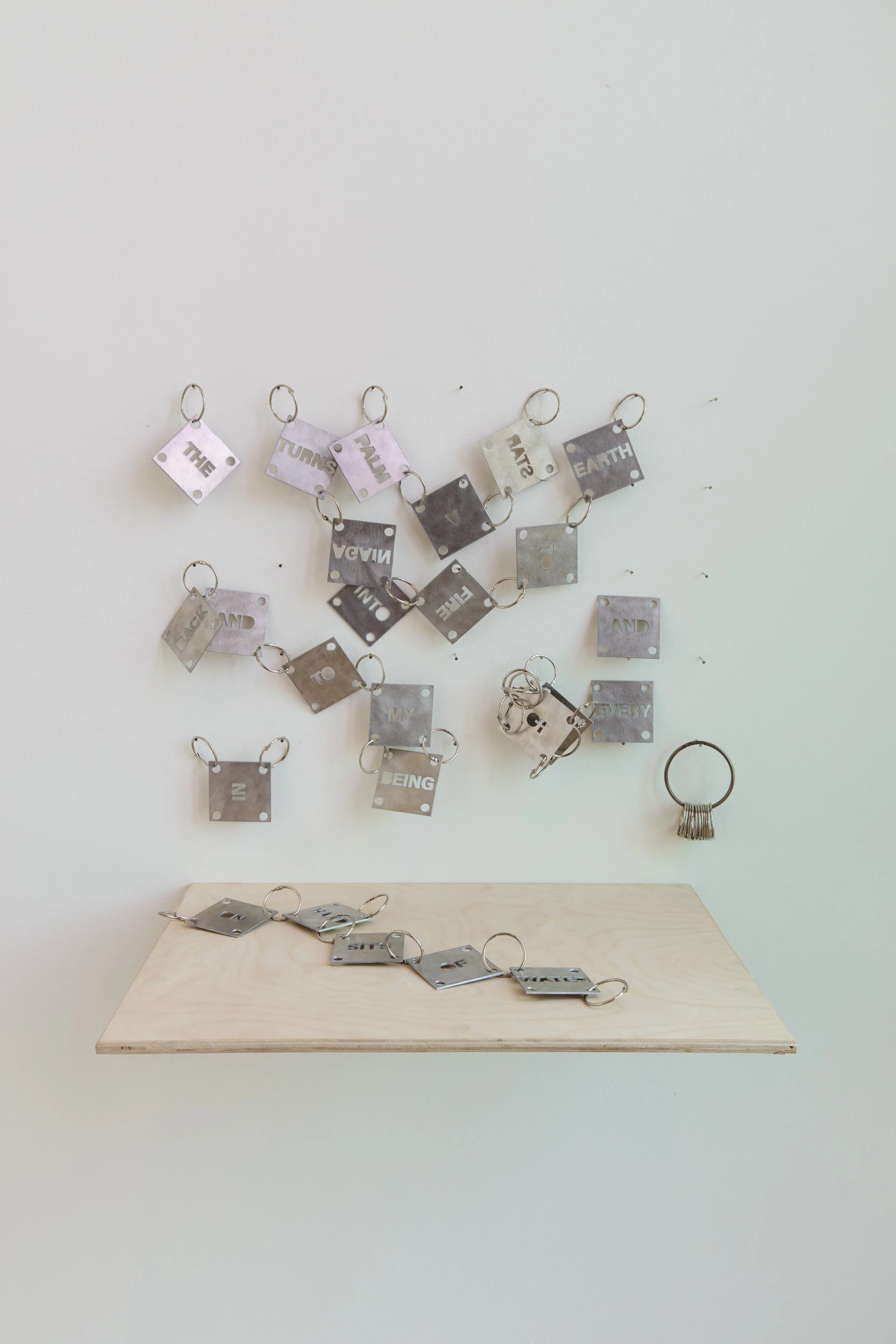 artwork on display in gallery