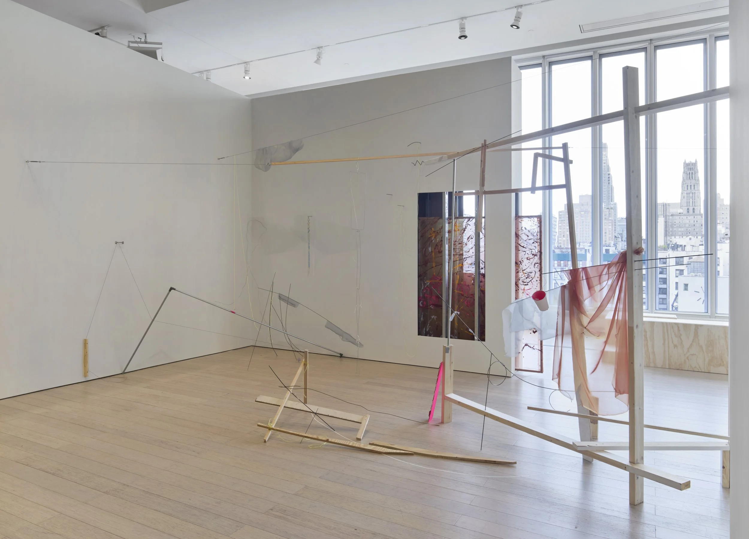 artwork on display in a gallery