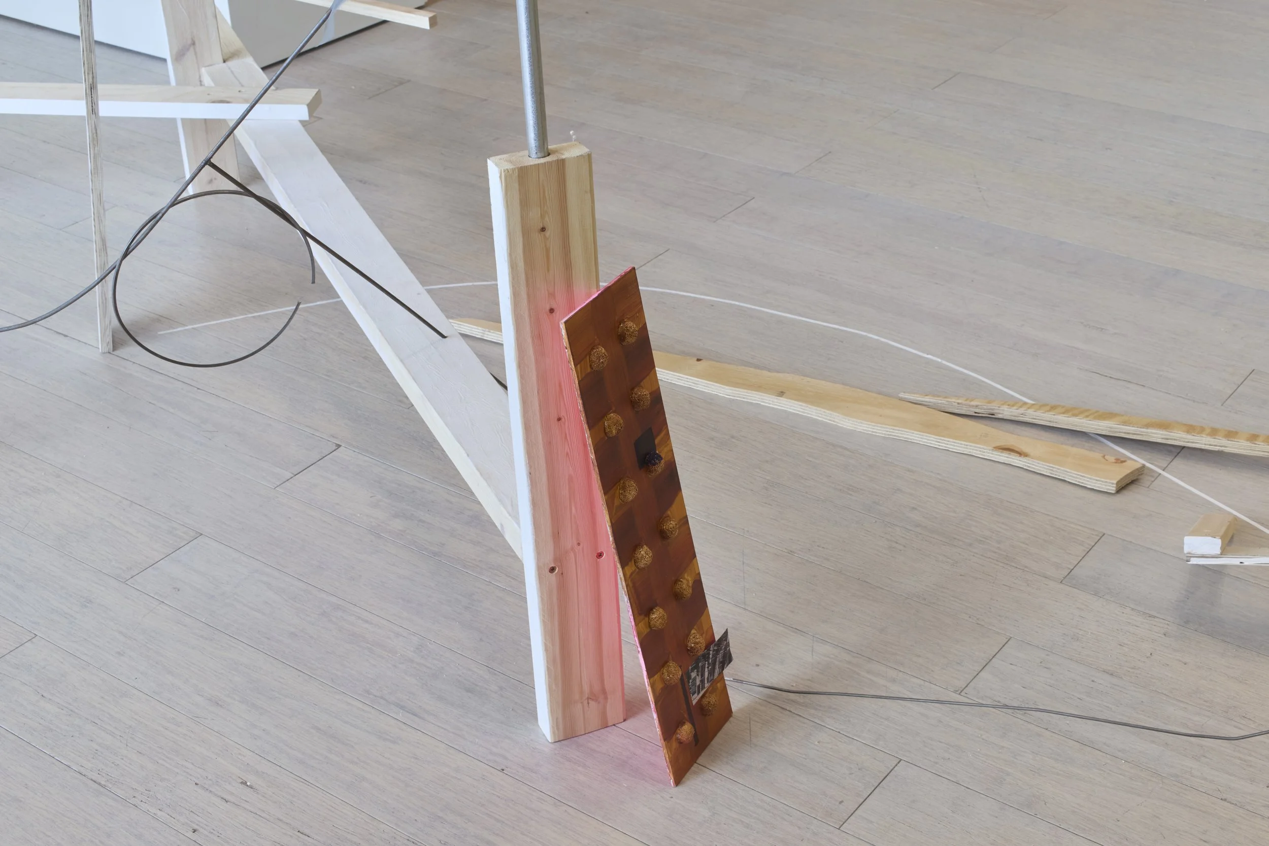 artwork on display in a gallery
