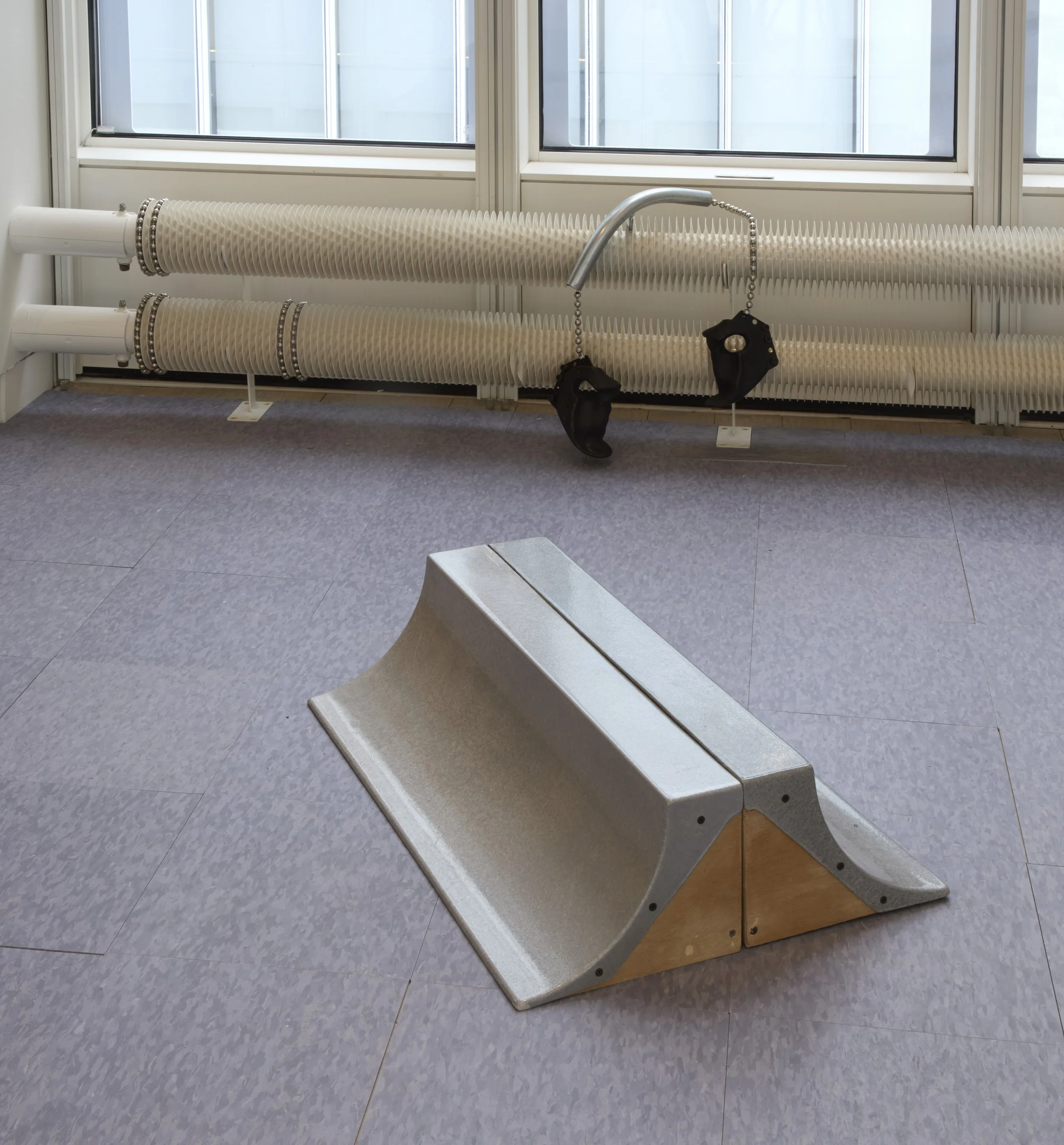 artwork on display in a gallery
