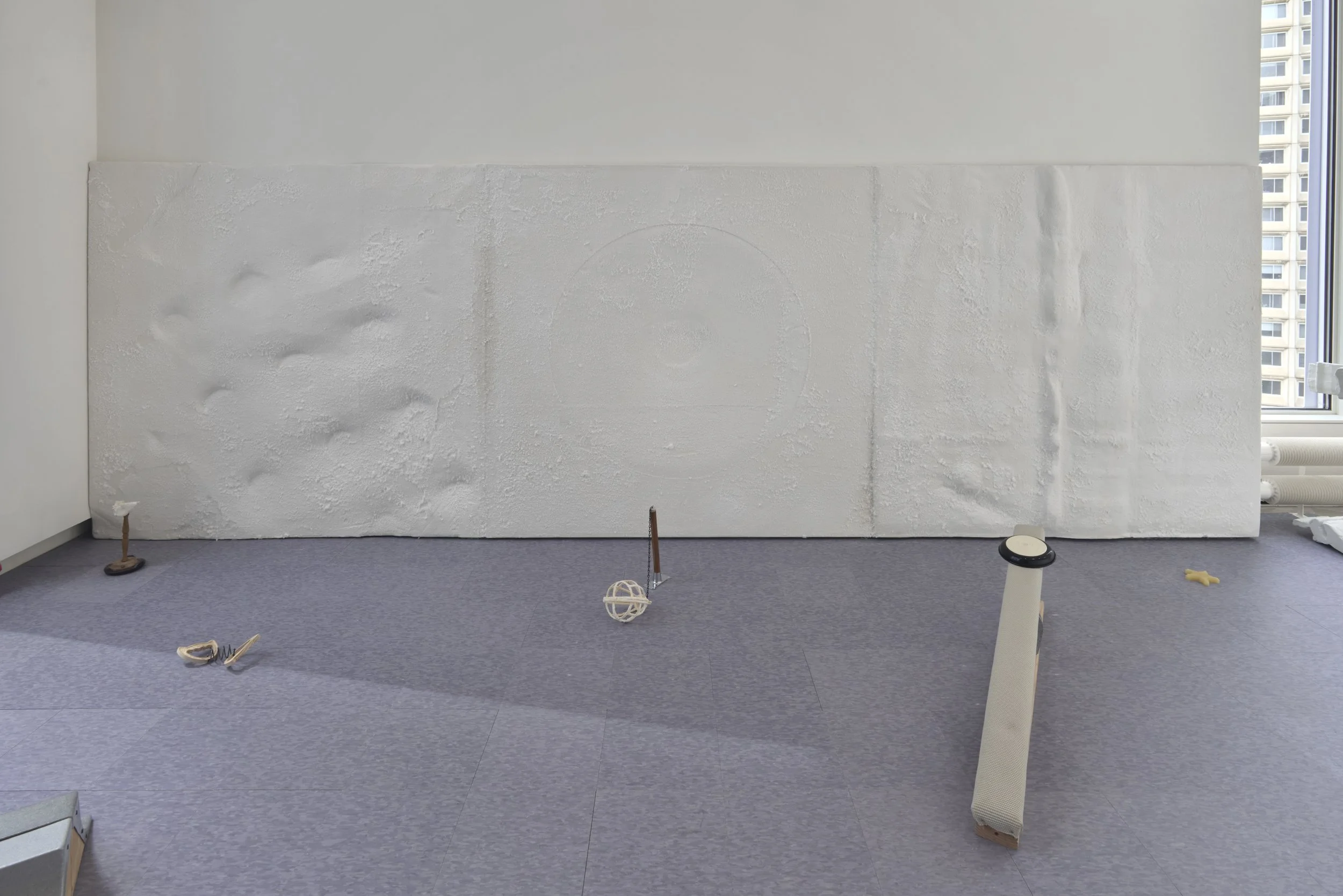 artwork on display in a gallery