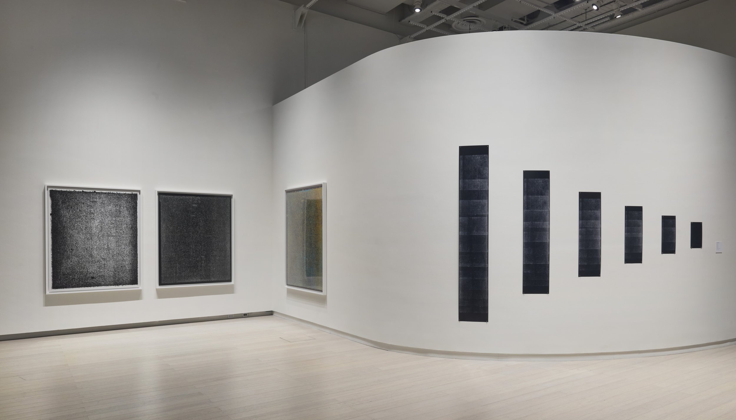 artwork on display in a gallery