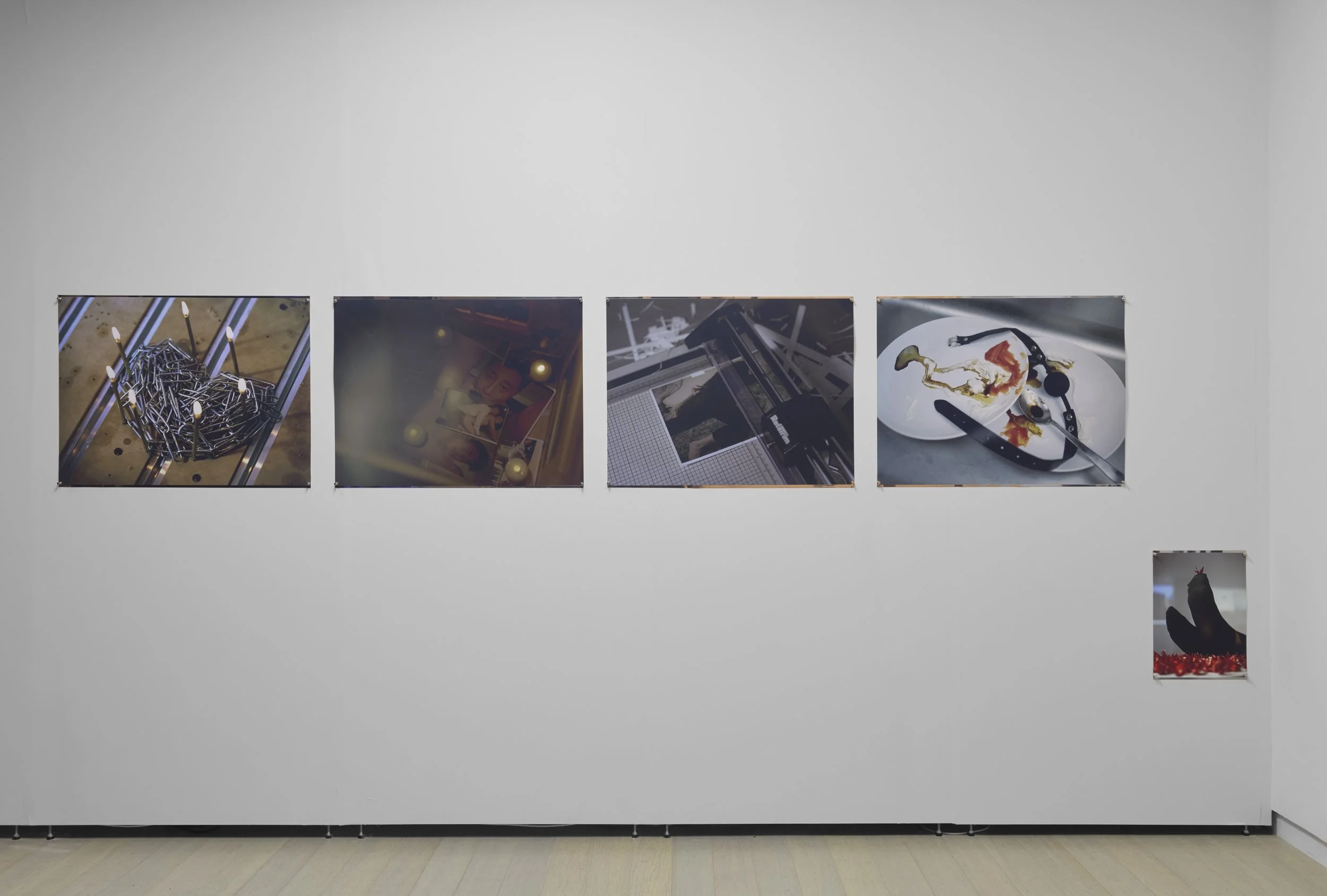 artwork on display in a gallery