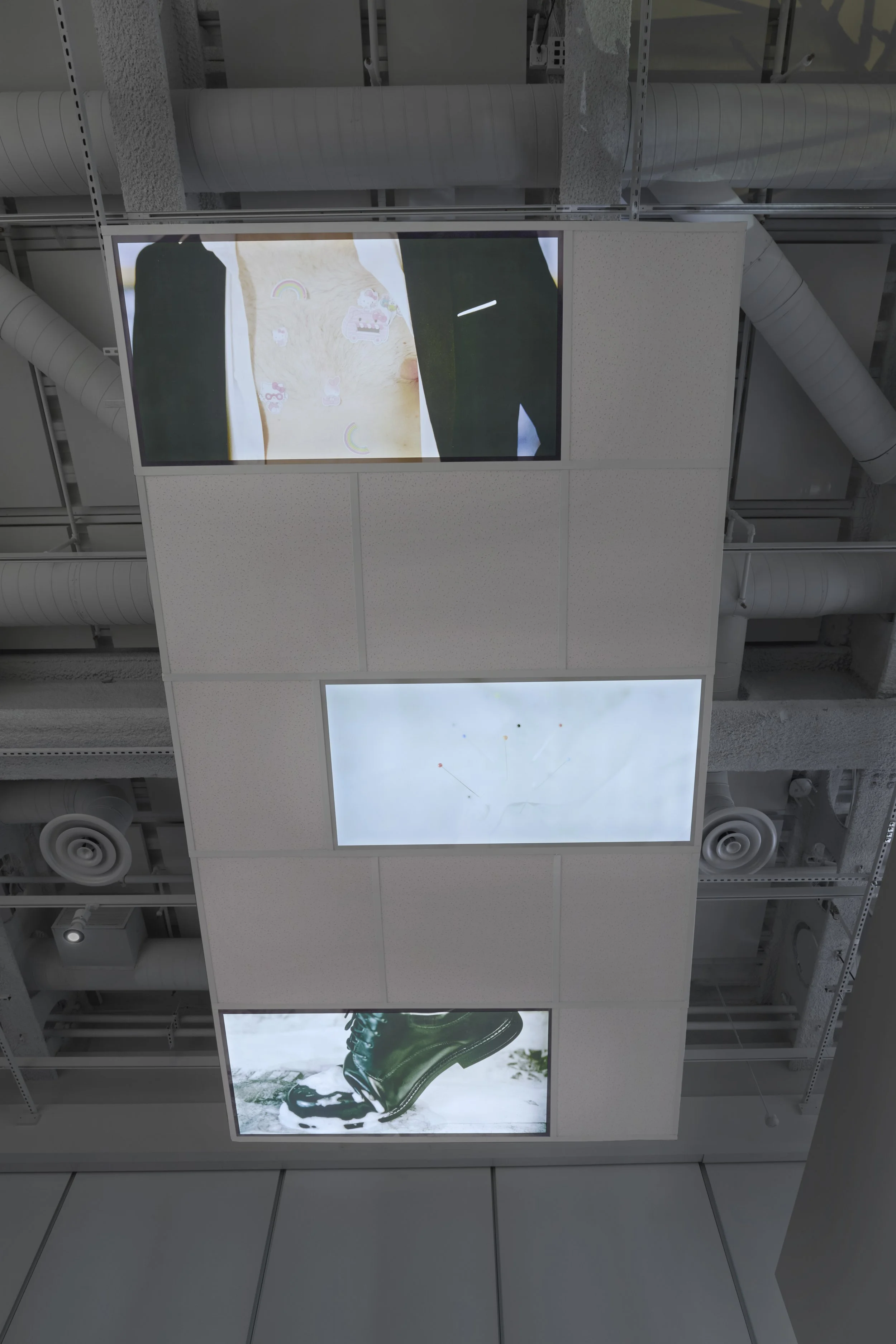 artwork on display in a gallery