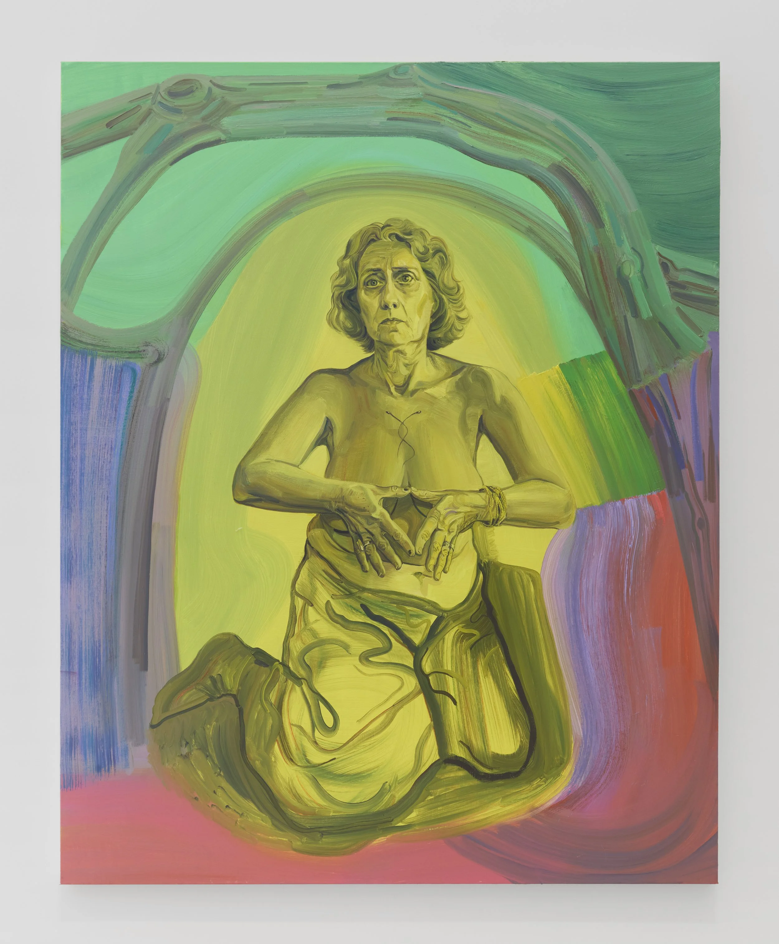 artwork on display in a gallery