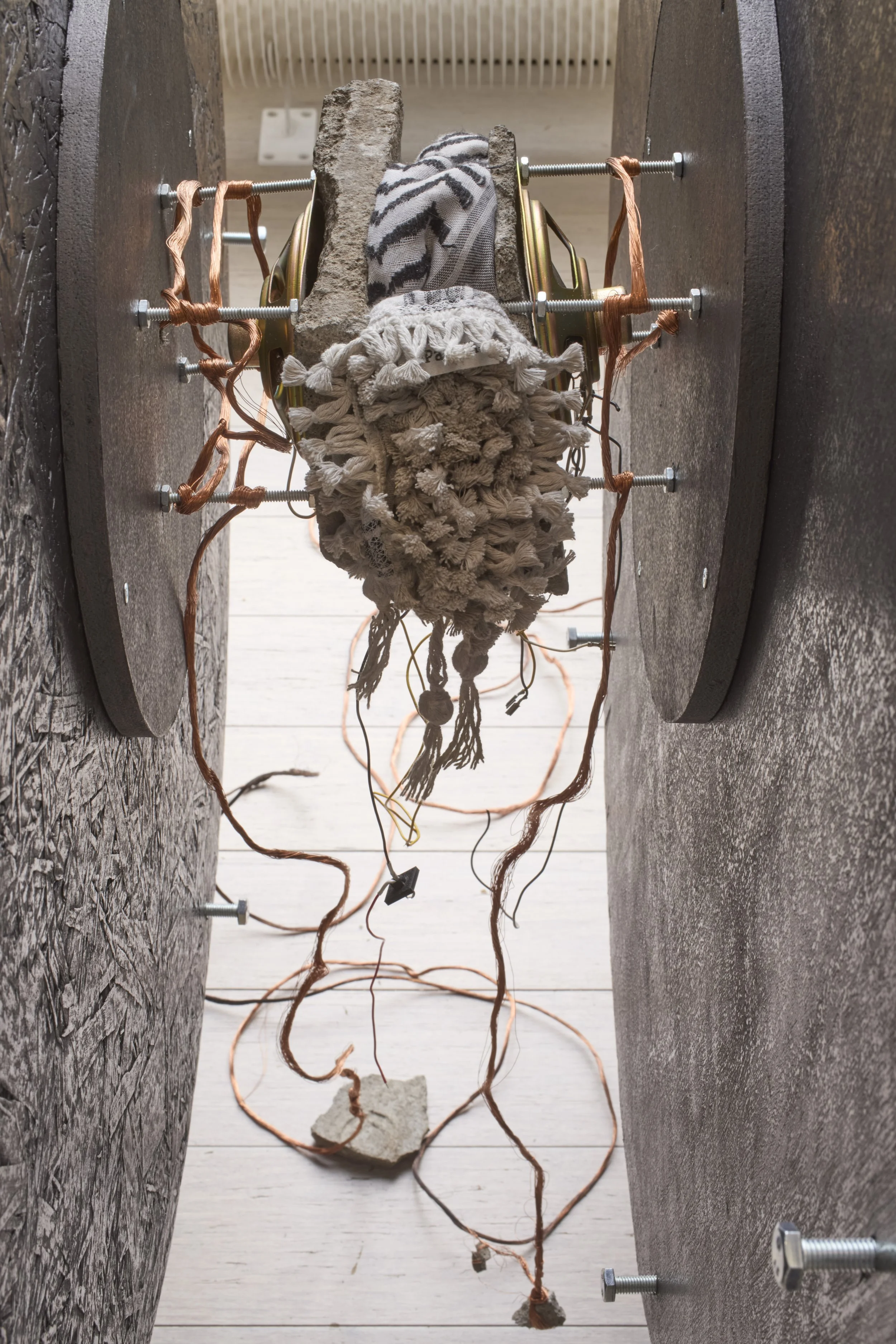 artwork on display in a gallery
