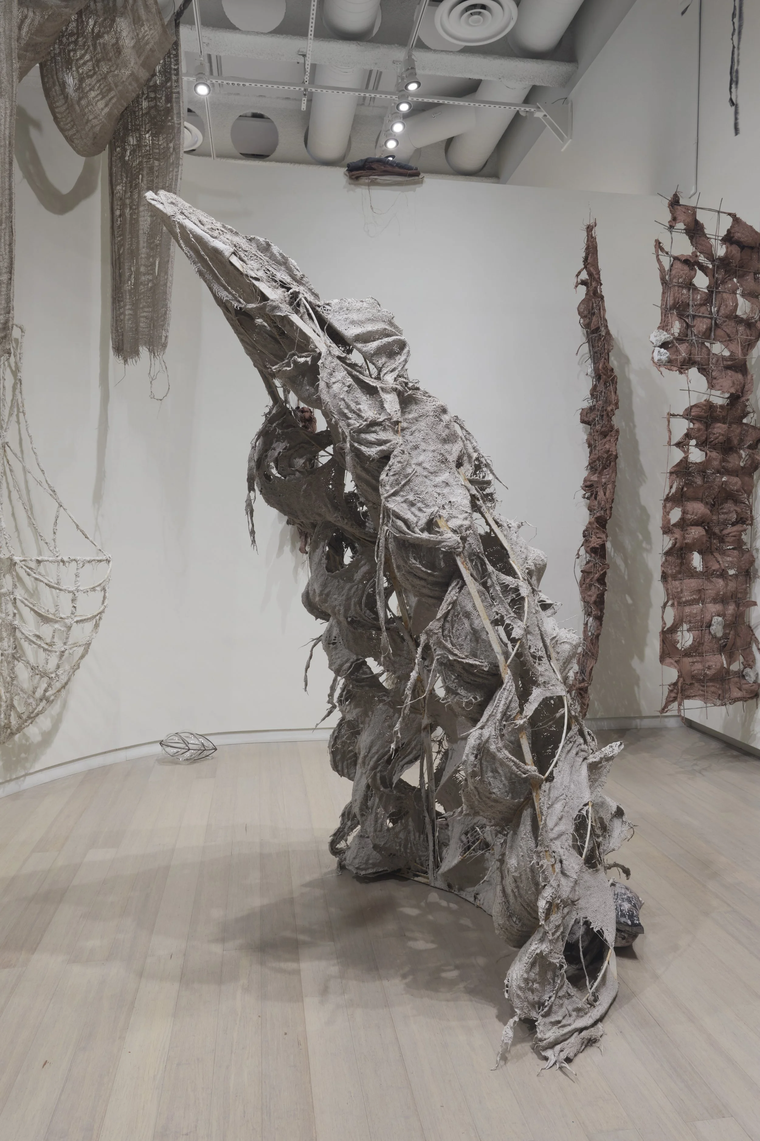 artwork on display in a gallery