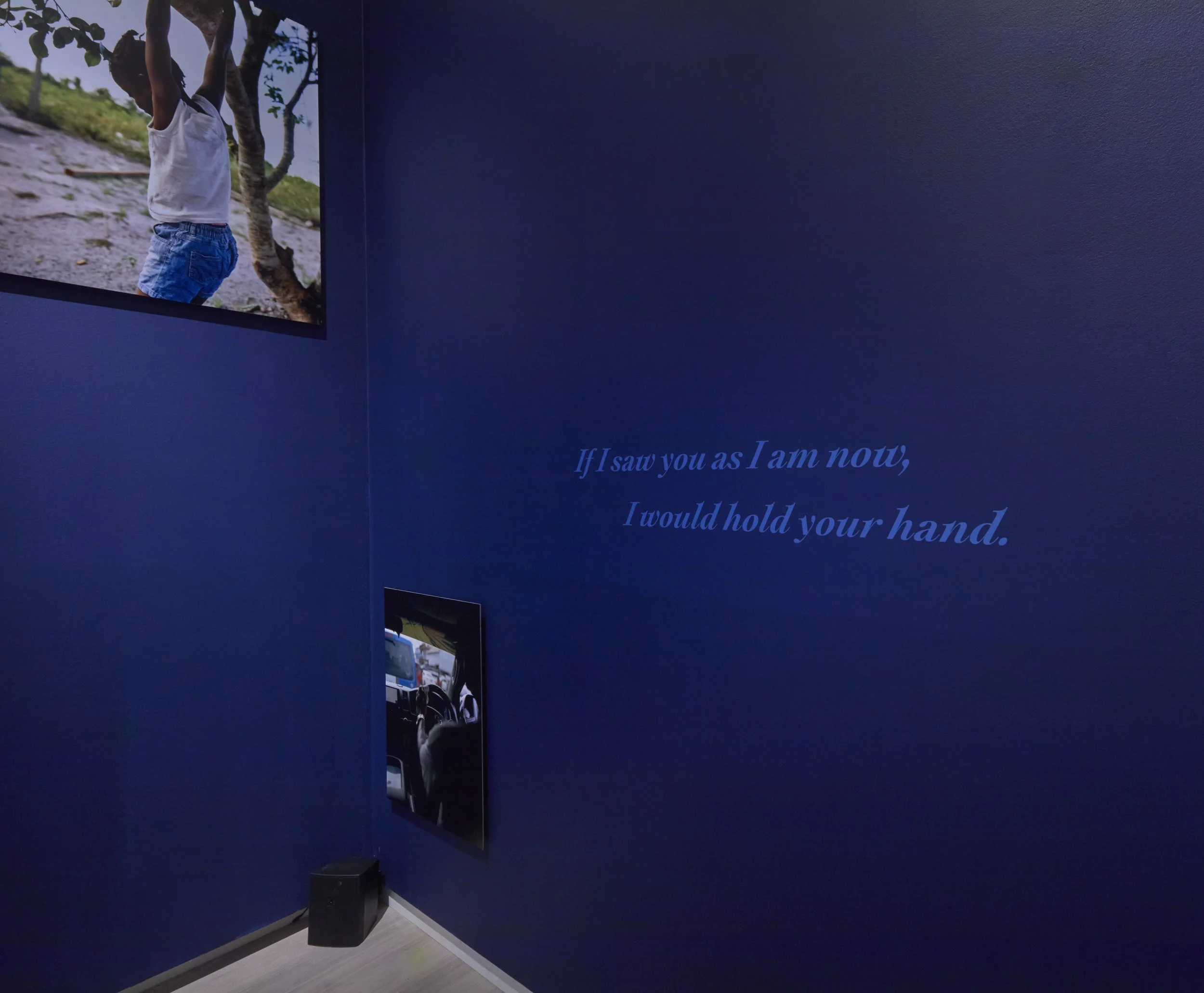 artwork on display in a gallery