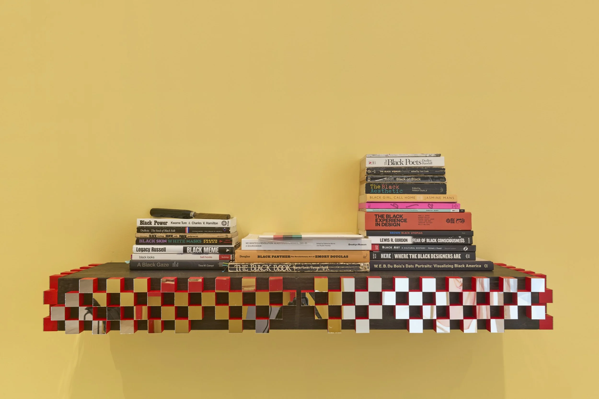 artwork on display in a gallery
