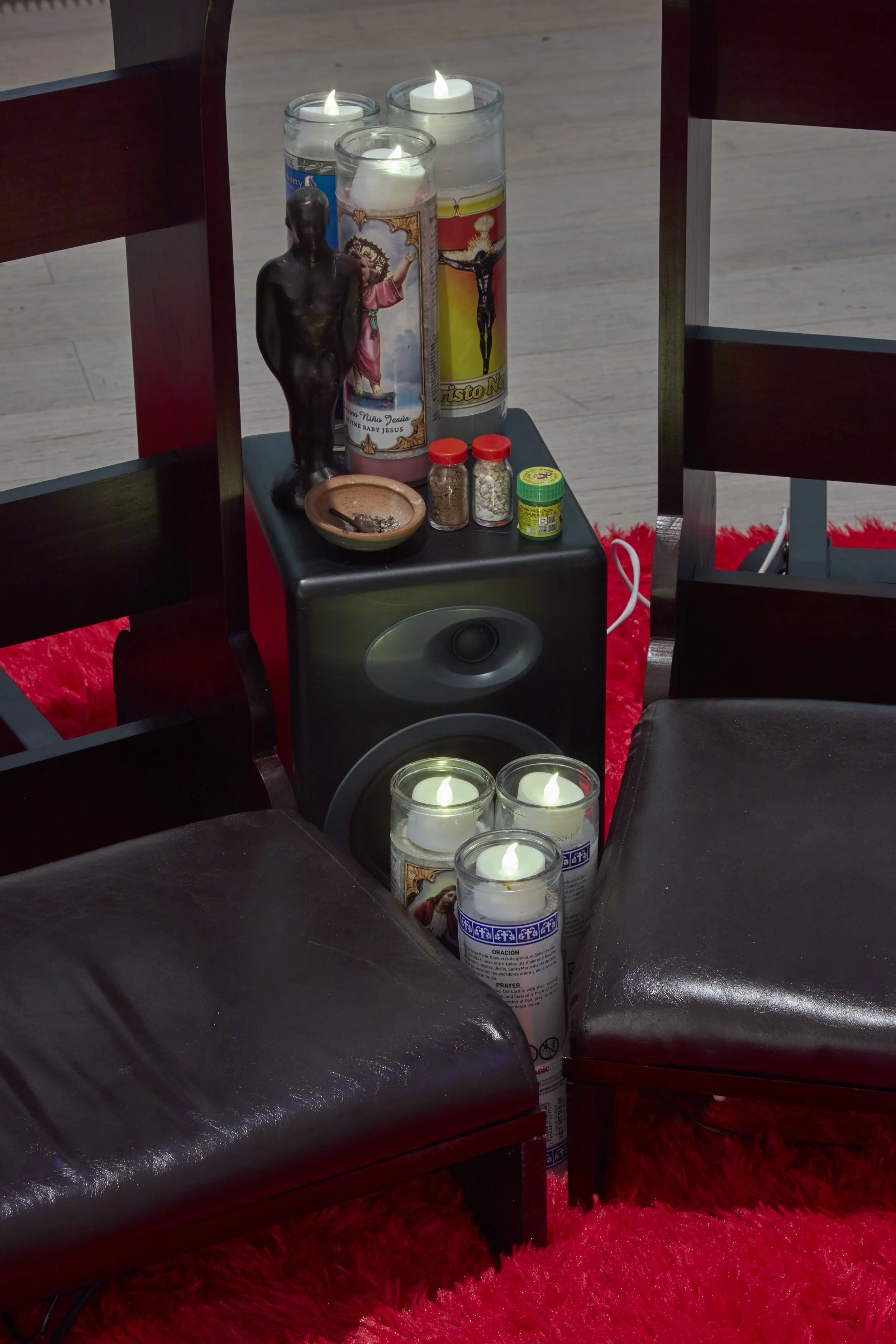 artwork on display in a gallery