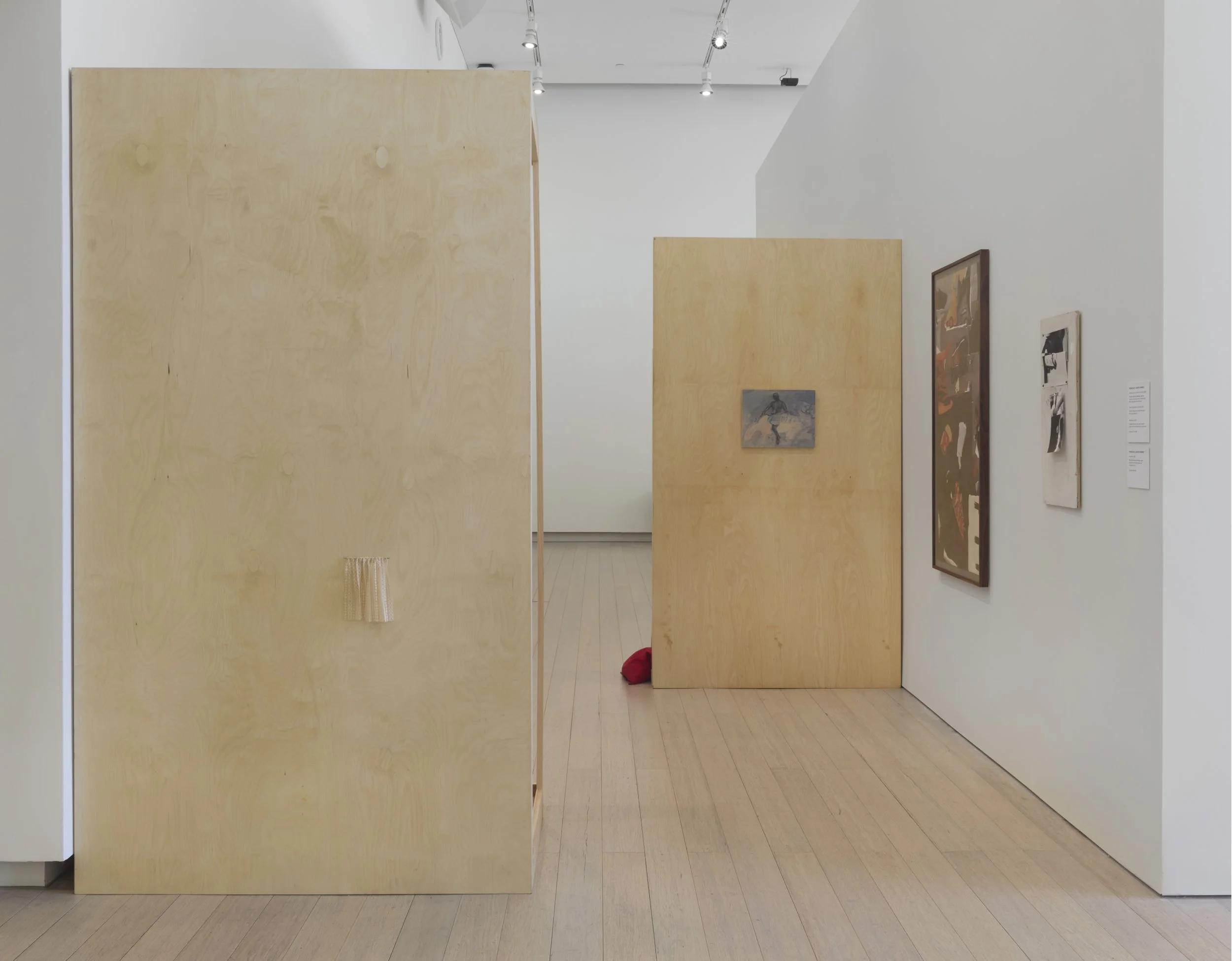 artwork on display in a gallery