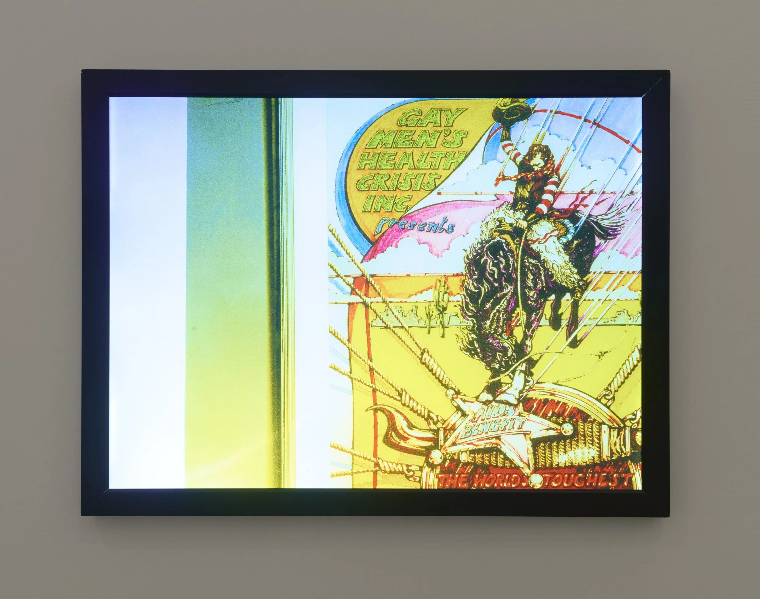 artwork on display in a gallery
