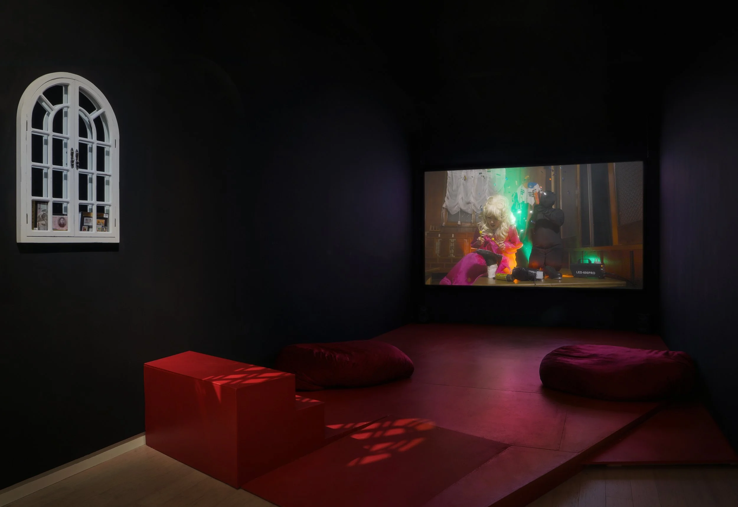 artwork on display in gallery