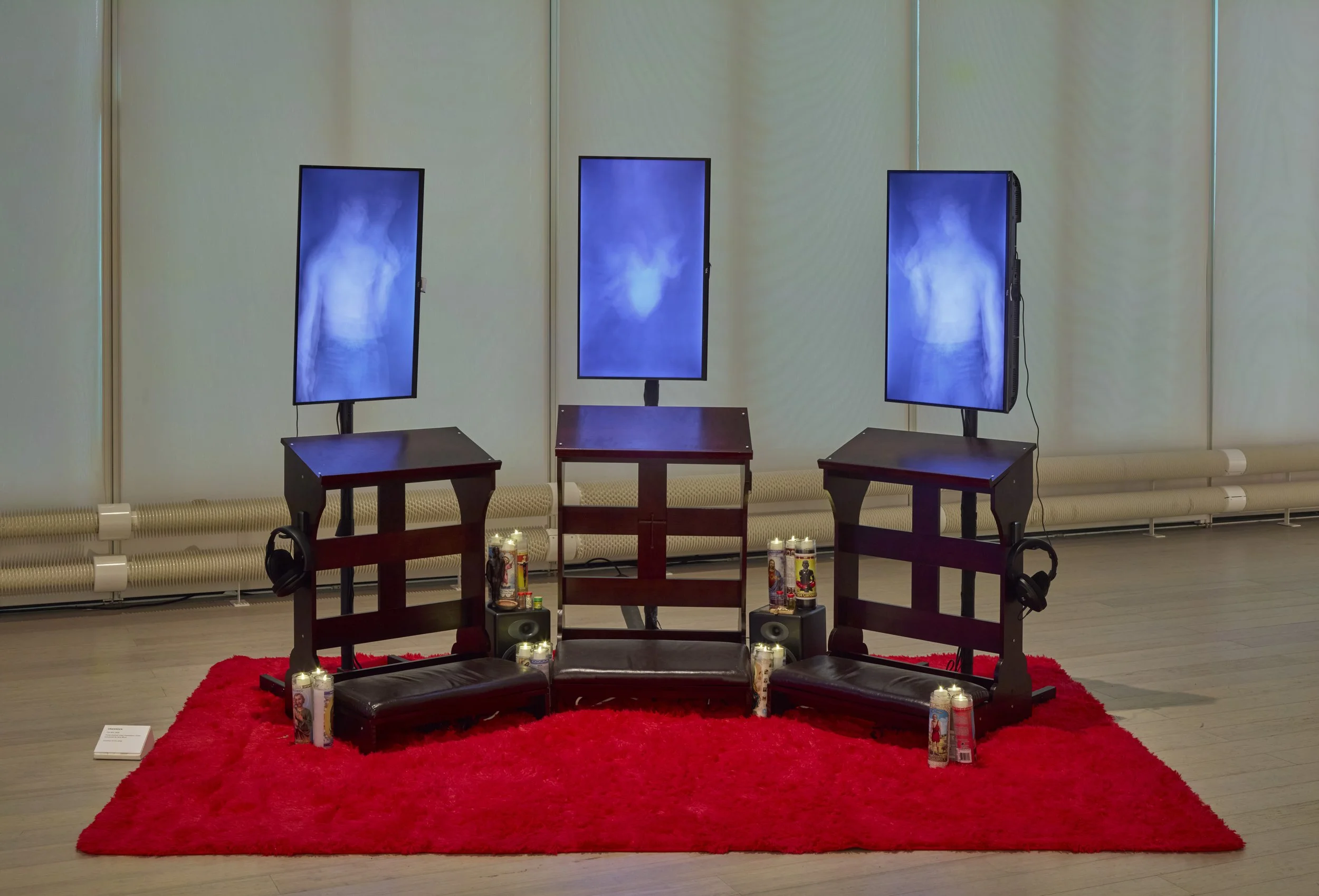 artwork on display in gallery