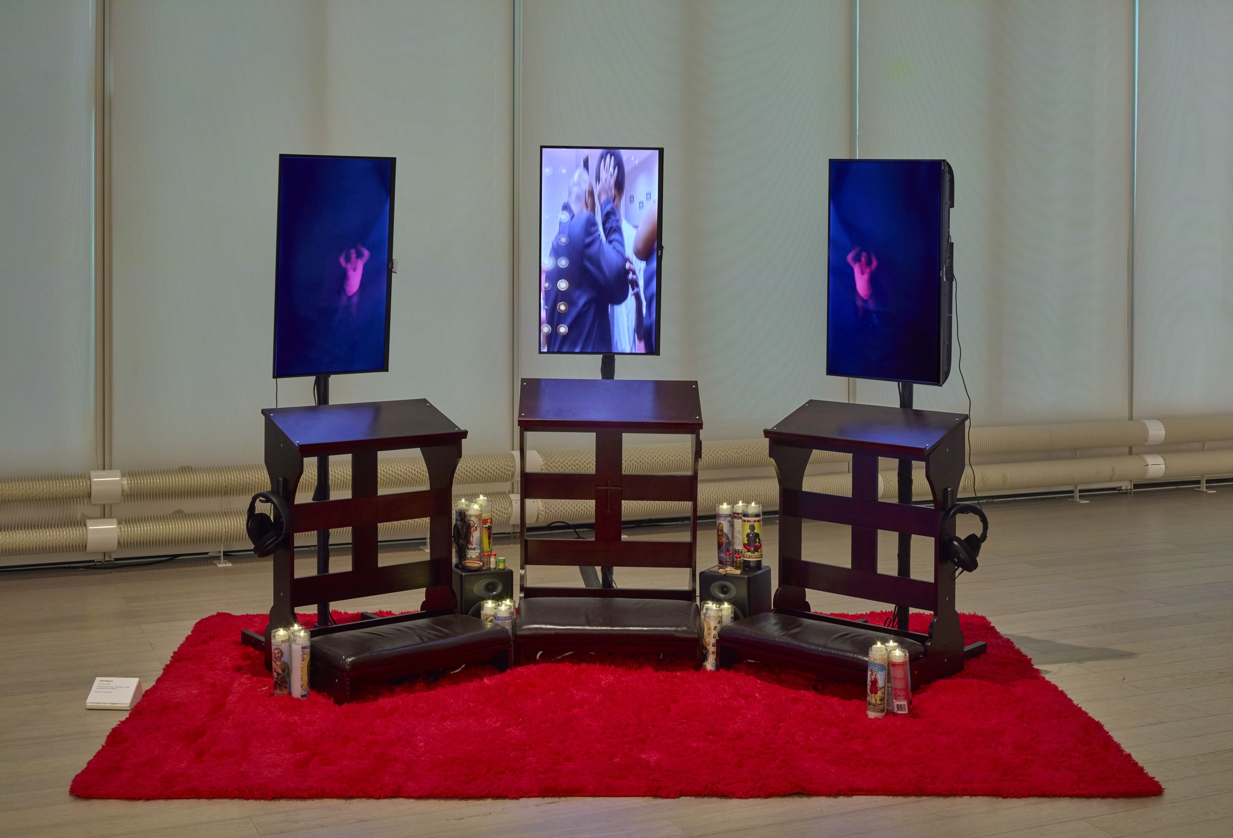 artwork on display in gallery