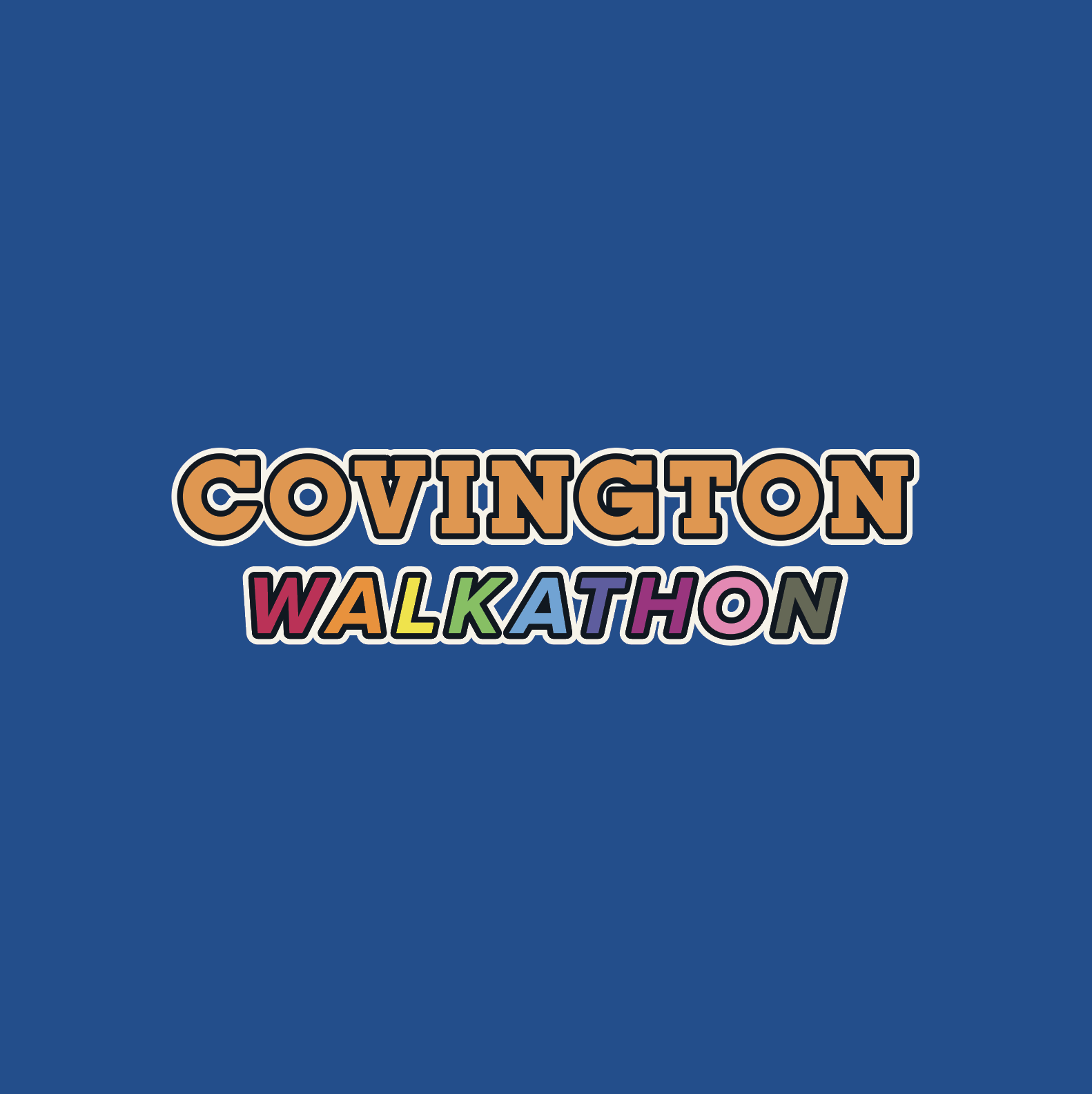 Walkathon T-shirt Sponsor