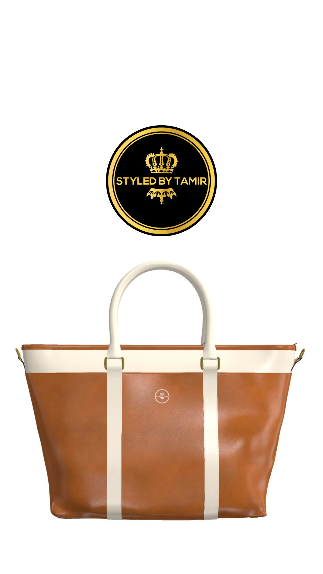 COGNAC X NUDE PAINTED CALF 