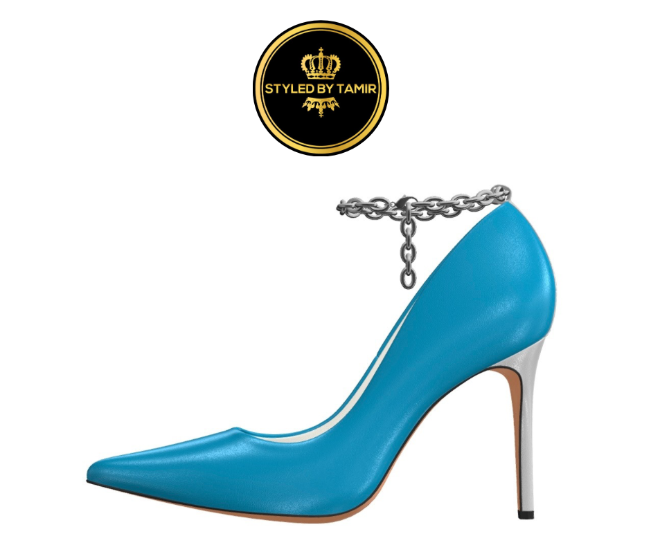 LIGHT BLUE METALLIC X SILVER METALLIC 