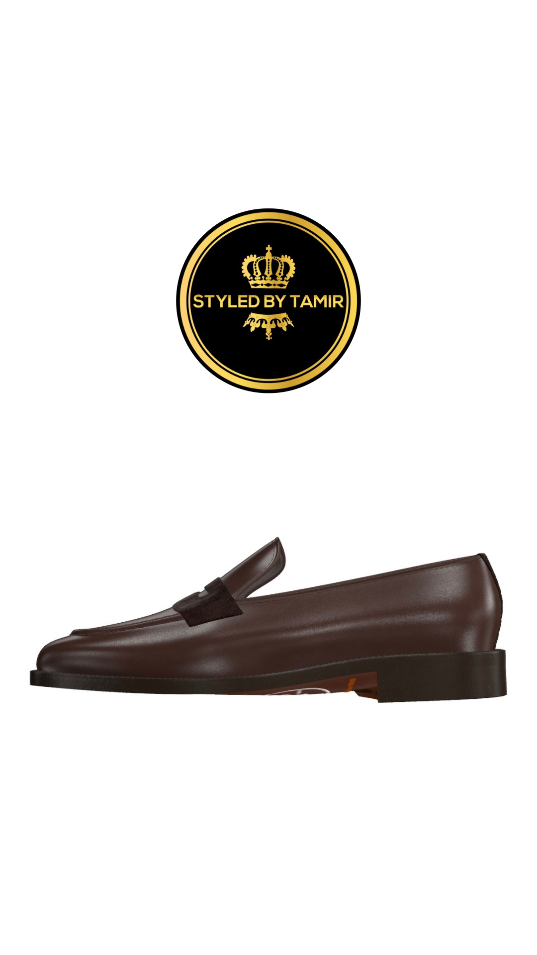 DARK BROWN LUXE CALF X DARK BROWN LUX SUEDE 