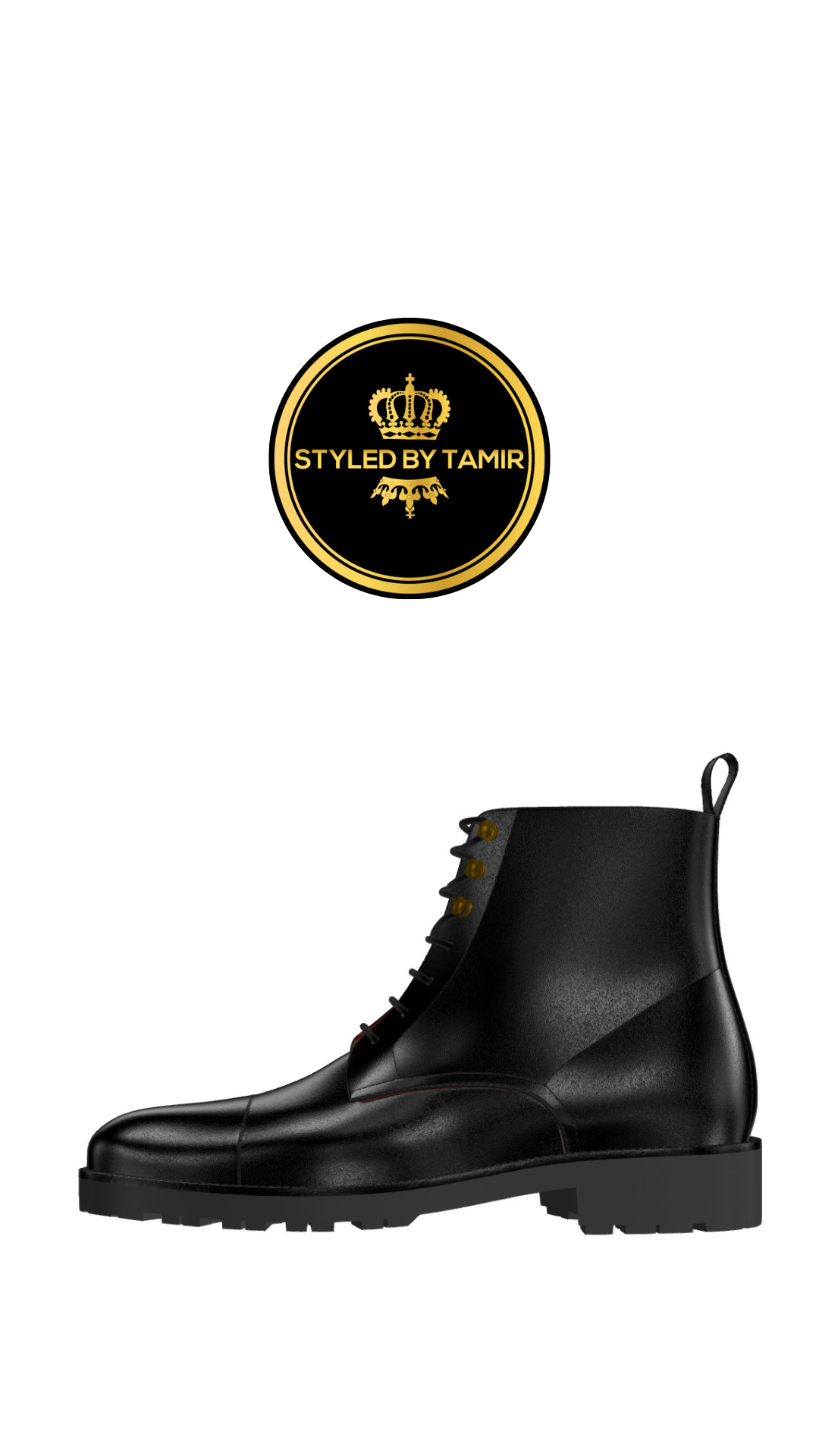 BLACK BOX CALF X RED INTERIOR 