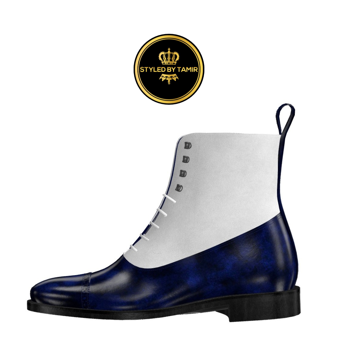 MIDNIGHT MUSEUM PATINA X WHITE KID SUEDE