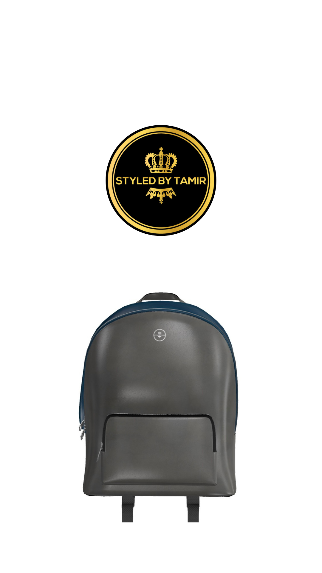 HOYA COLORWAY- GREY X NAVY PAINTED CALF