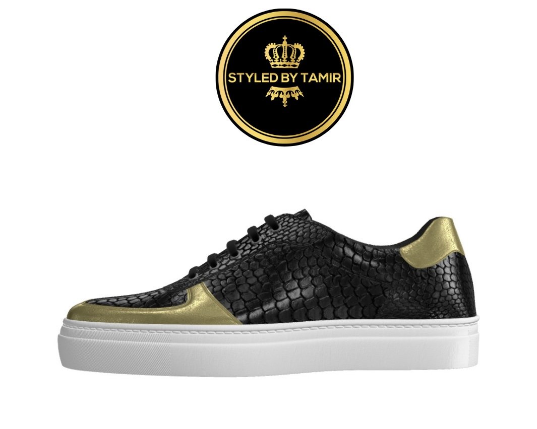 Black Python X Gold Metallic