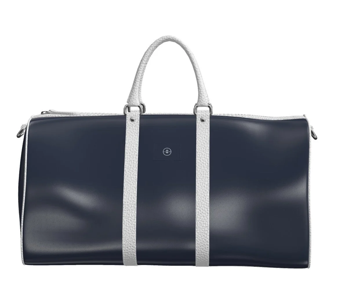 NAVY BOX CALF X WHITE FULLGRAIN 