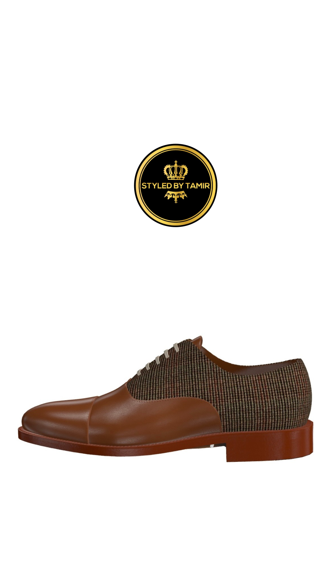 TWEED SARTORIAL X BROWN LUXE CALF