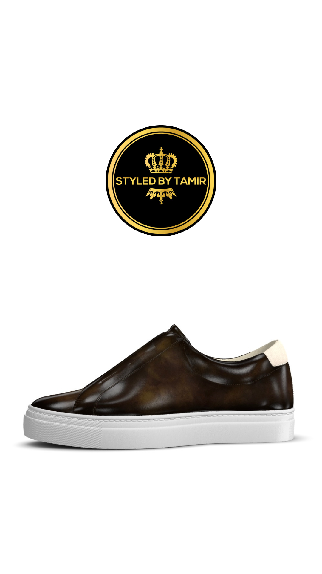 TOBACCO PATINA X IVORY SUEDE ACCENT