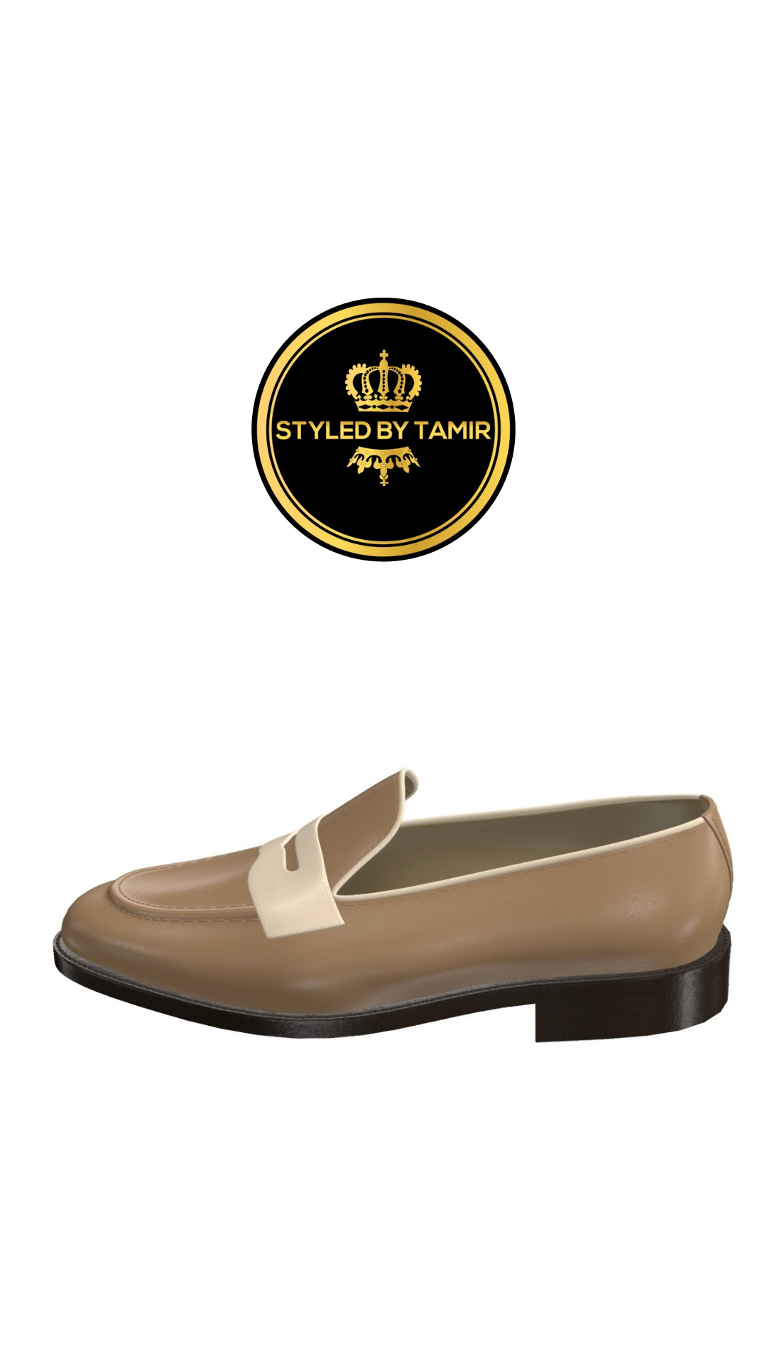 LIGHT BROWN X NUDE LUXE CALF