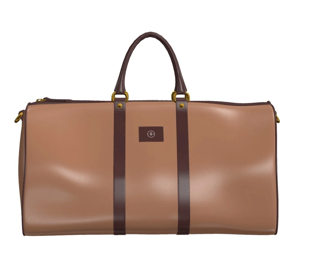 COGNAC BOX CALF X BURGUNDY BOX CALF 