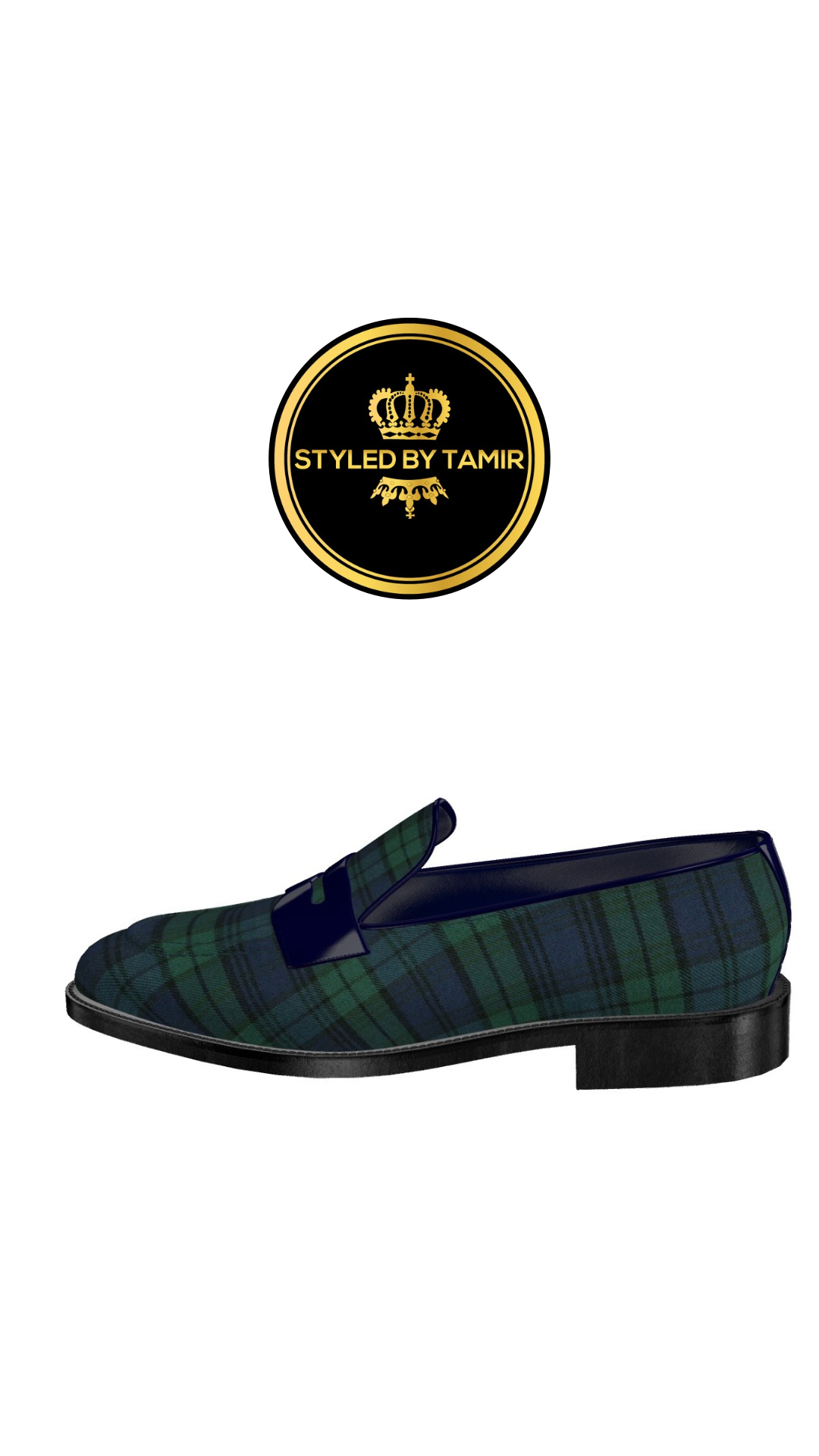 BLACKWATCH SARTORIAL X COBALT BLUE PATENT 