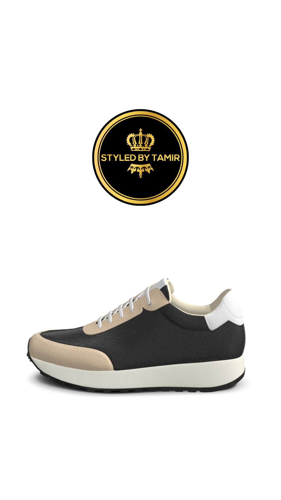 BLACK X BEIGE X WHITE