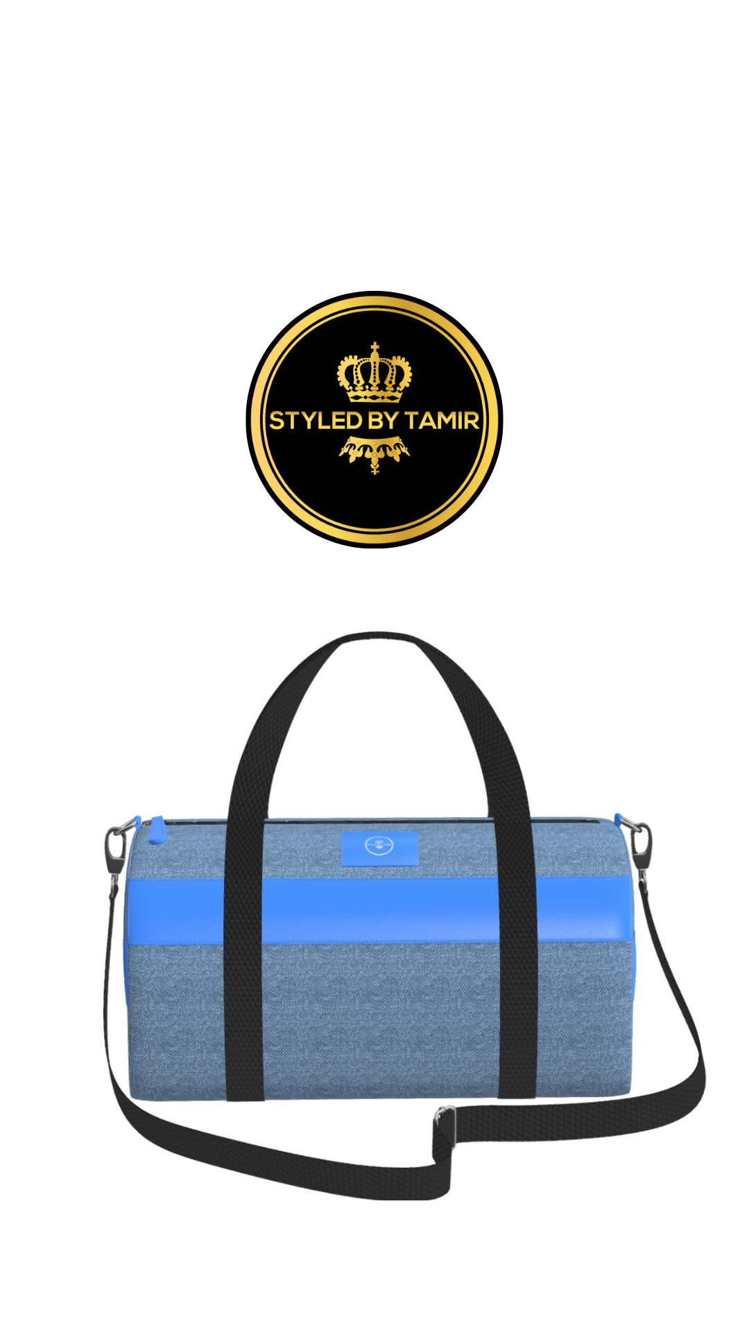 BLUE LINEN X BLUE BOX CALF 