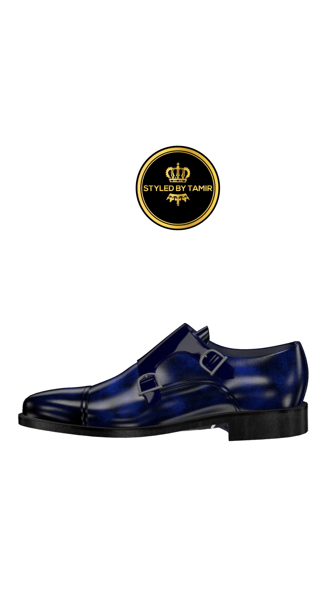 MIDNIGHT MUSEUM PATINA X COBALT BLUE PATENT 