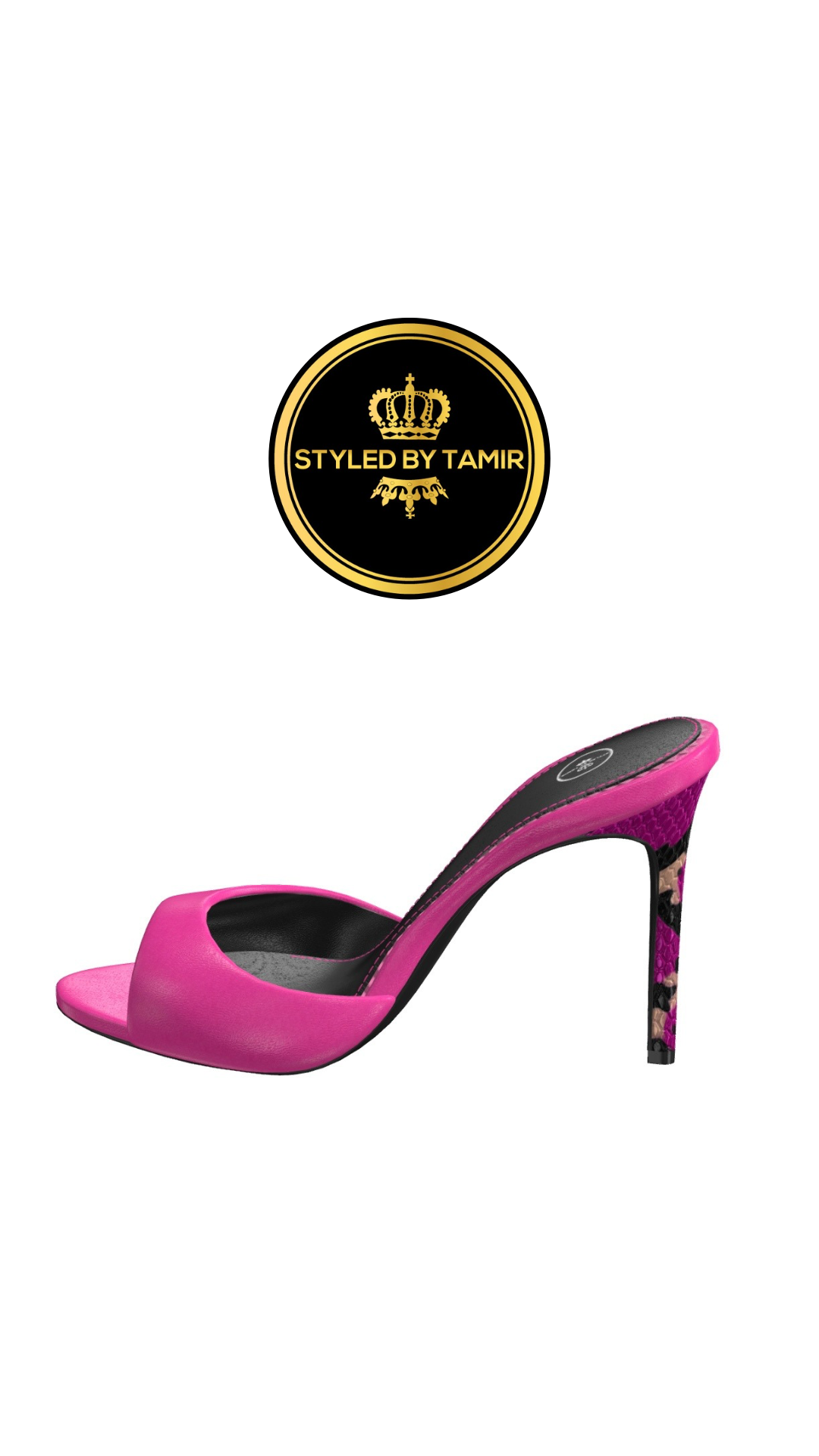 ORCHID FUSCHIA NAPPA X BERRY SNAKESKIN 