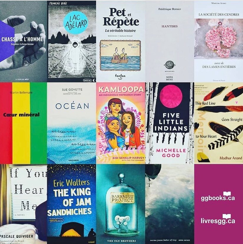 Breaking news this morning! 📚💫⁣
⁣
Here are the esteemed winners of the 2020 Governor General Literary Awards! What an honour it is to work with @canada.council once again on Canada's oldest and most prestigious literary prize, recognizing some of t