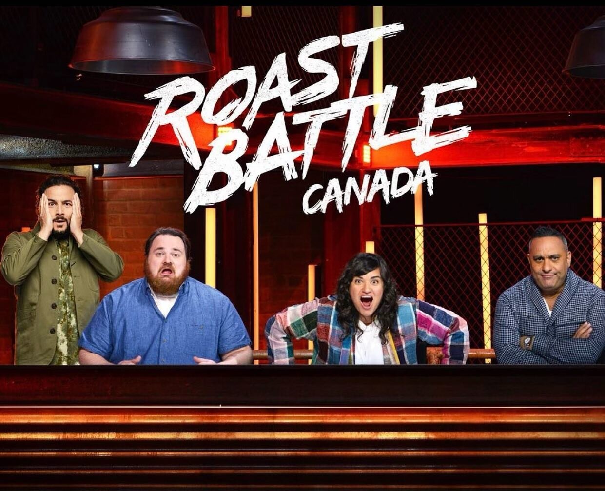 The secret is out!...❌🤫⁣
⁣
ROAST BATTLE CANADA, judged by @russellpeters, @sabrinajalees and @k.trevorwilson and hosted by @ennisesmer will be coming to @ctvcomedy soon! ⁣
⁣
This show has been so much fun to work on! Congrats to @justforlaughs and @